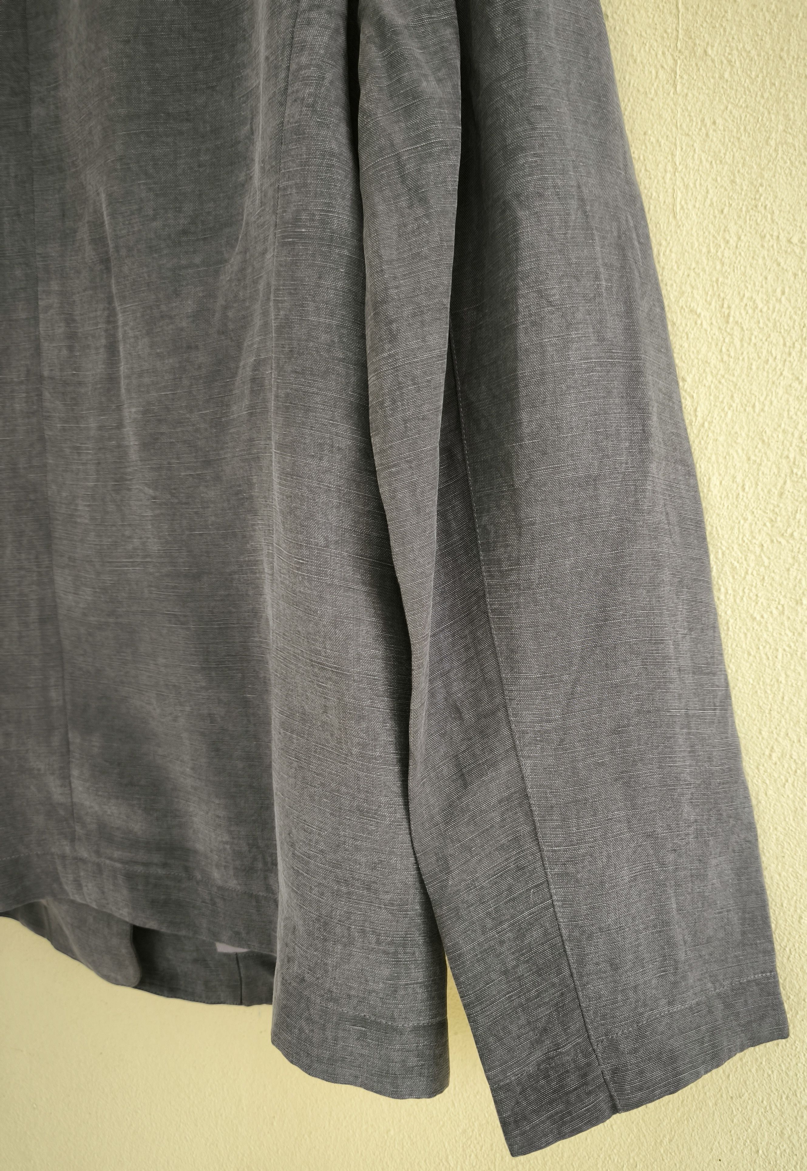 Mademoiselle Non Non MADEMOISELLE NON NON tencel fabric coat jacket Size L / US 10 / IT 46 - 10 Thumbnail