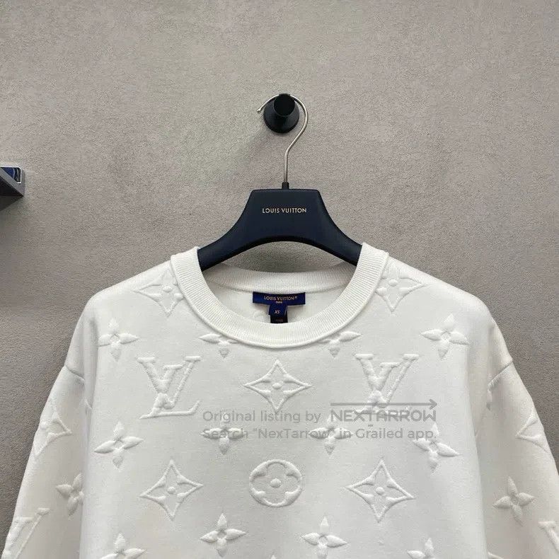 Louis Vuitton Louis Vuitton White crew neck sweatshirt Size US XS / EU 42 / 0 - 4 Thumbnail