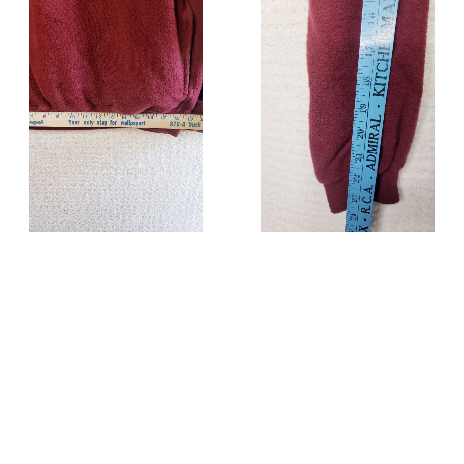 Vintage VINTAGE Straight Down Sweater Men’s Large Pullover 3-Botton Collared Long Sleeve Red Cotton Polyester Blend with Chest Logo, Pre-owned Size US L / EU 52-54 / 3 - 10 Thumbnail
