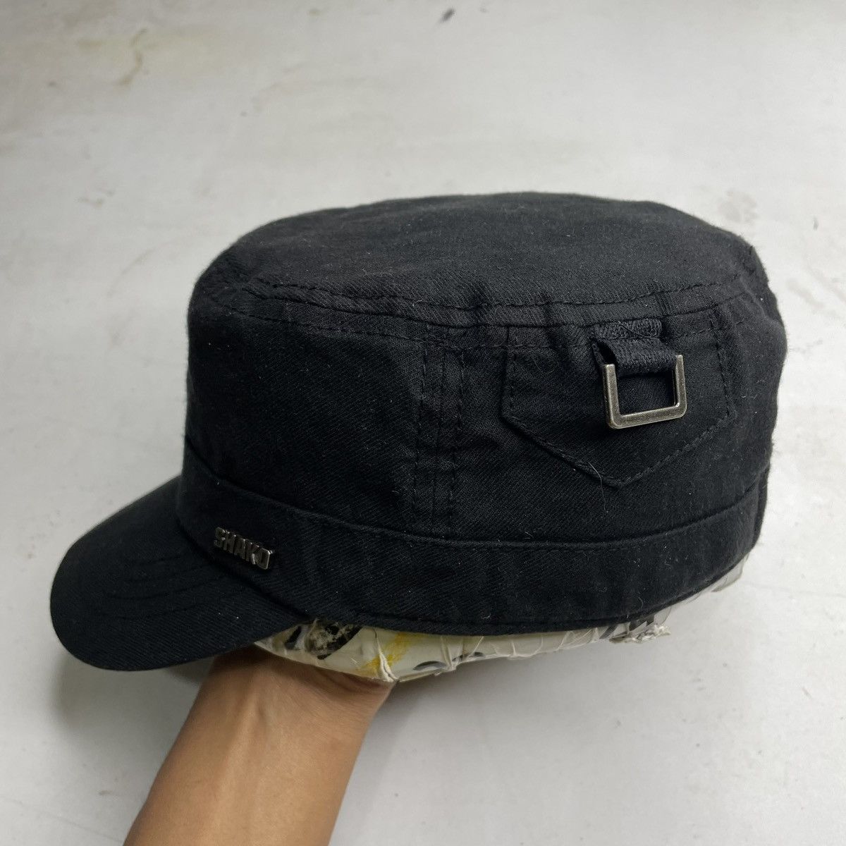 Hunter × Michel Klein Two fold cadet hat with accessories. Thin material Size ONE SIZE - 5 Thumbnail