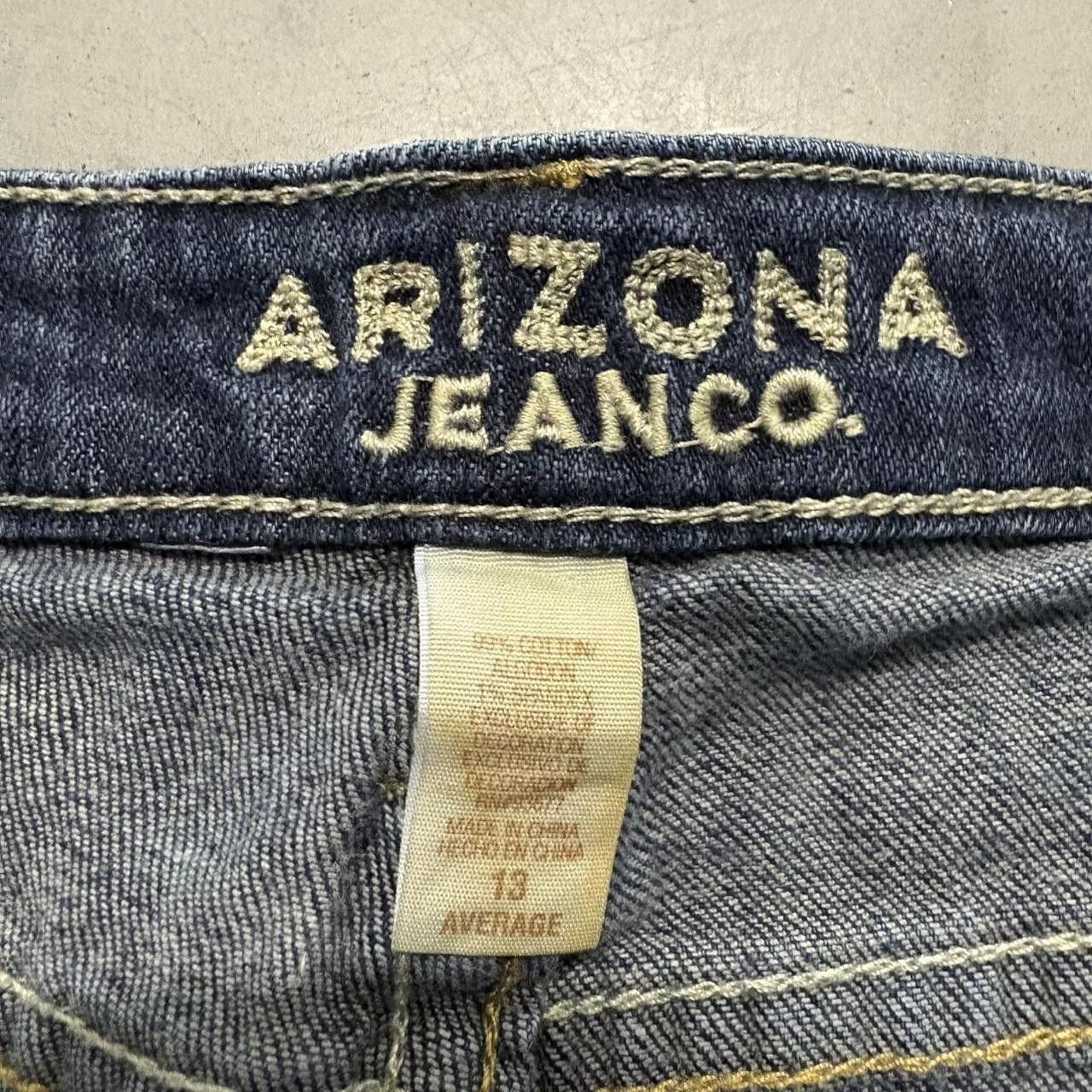 Vintage Crazy Vintage Y2K/2000s Flare Streetwear Style Dark Blue Wash Denim Jeans! Size US 34 / EU 50 - 6 Thumbnail