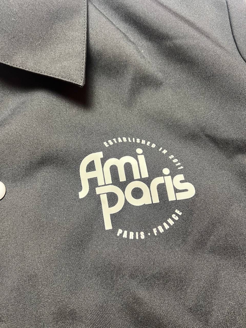 AMI NWT AMI Printed Logo Coach Jacket Size US M / EU 48-50 / 2 - 3 Thumbnail