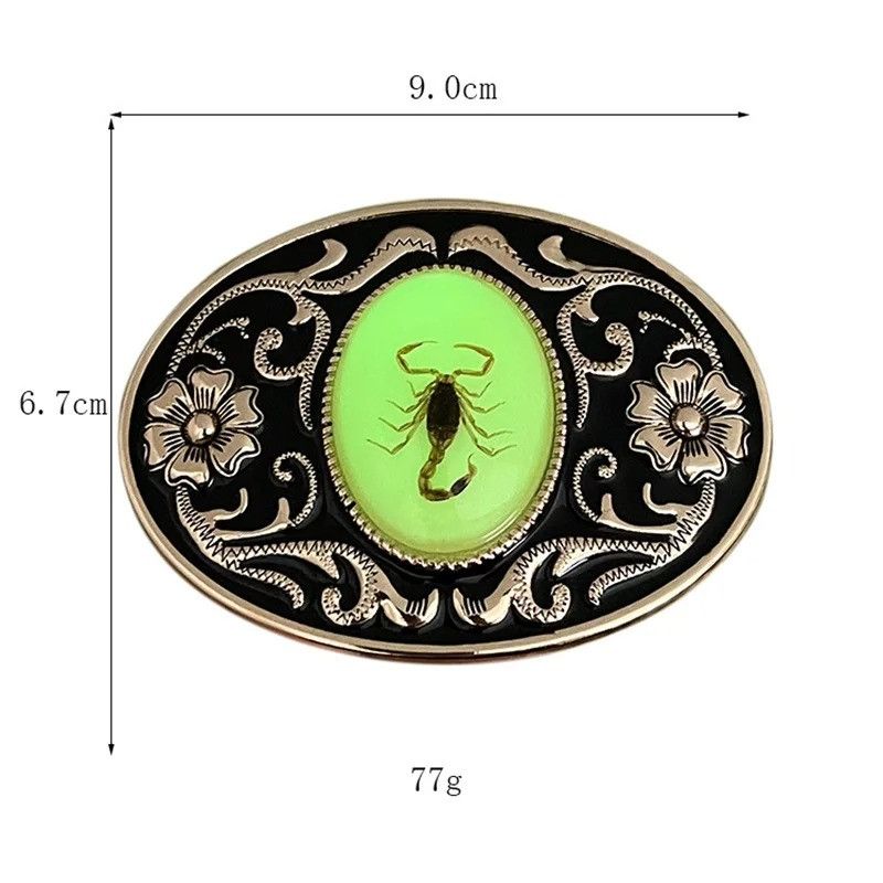 Vintage Glow Scorpion Belt Buckle Size ONE SIZE - 3 Thumbnail