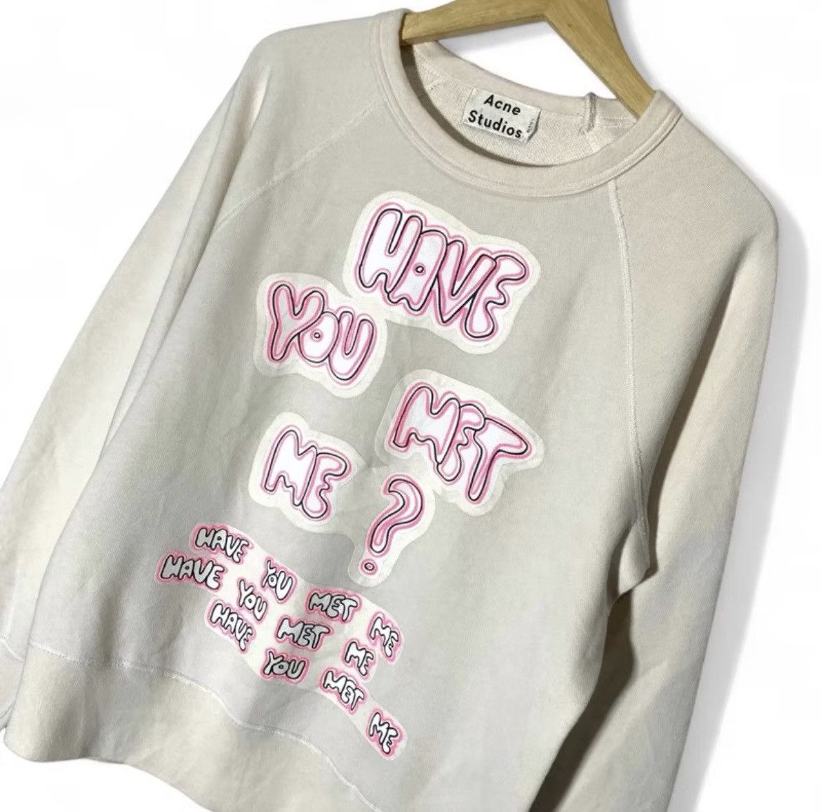 Acne Studios Sweetshirt Acne studios college Size US L / EU 52-54 / 3 - 2 Thumbnail