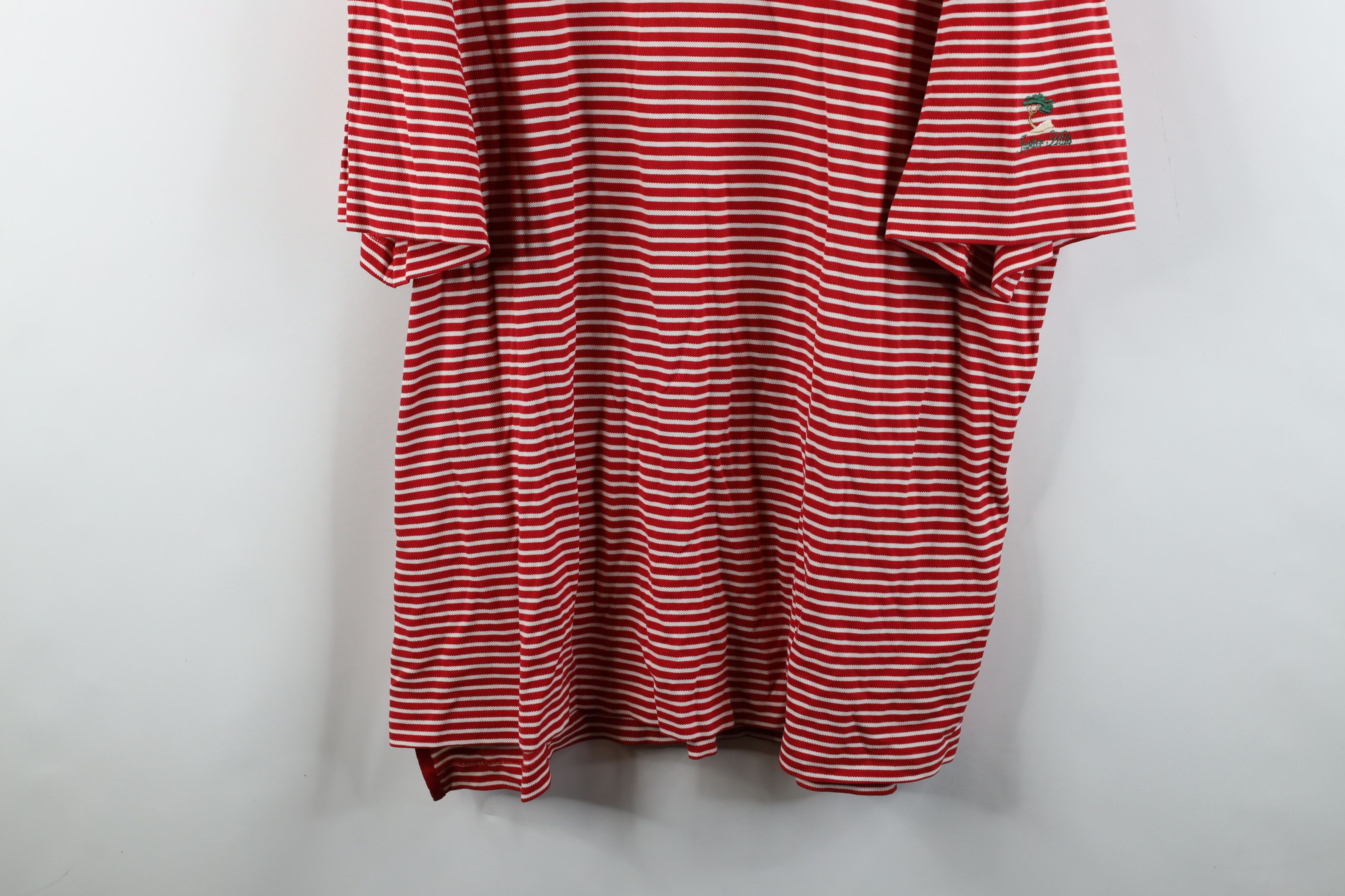 Ralph Lauren × Vintage Vintage Polo Golf Ralph Lauren Cane Striped Knit Polo Shirt Size US XXL / EU 58 / 5 - 3 Thumbnail