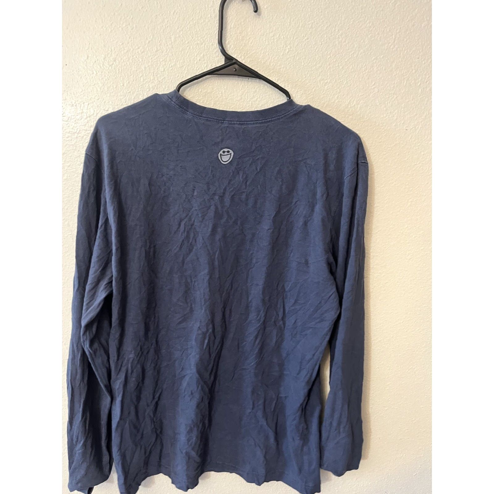 Life is Good Life Is Good Crusher Tee T-Shirt M Blue Long Sleeve Bear Logo Classic Fit Men Adults Regular Size Size US M / EU 48-50 / 2 - 4 Thumbnail