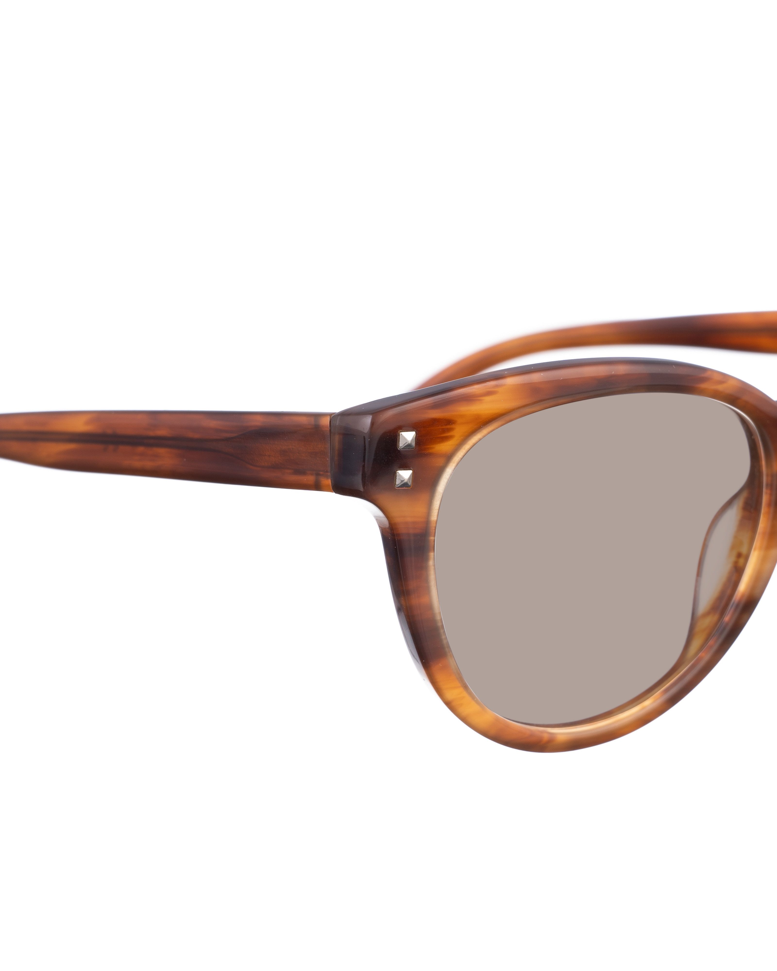 Valentino Valentino 00s Bold Classic Brown Sunglasses Size ONE SIZE - 3 Thumbnail