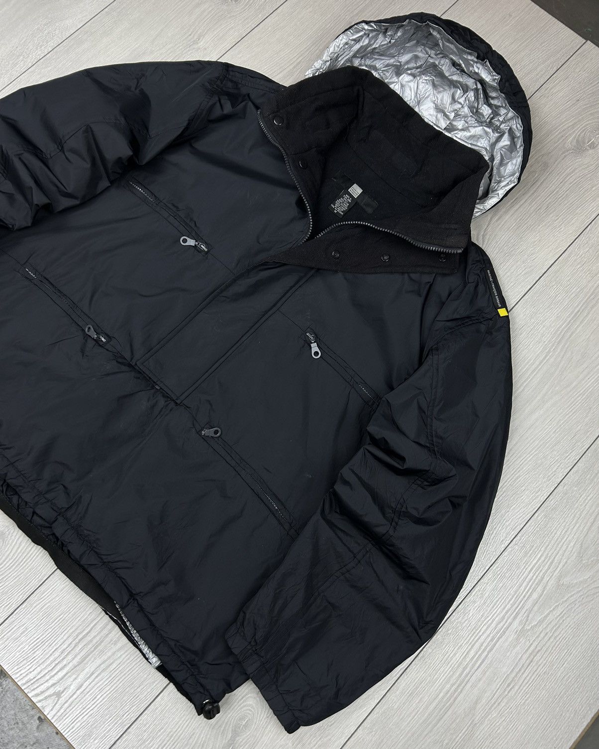 Marithe + Francois Girbaud × Vintage Marithe Francois Girbaud M+FG Vintage Anorak Black Jacket Size US L / EU 52-54 / 3 - 2 Thumbnail