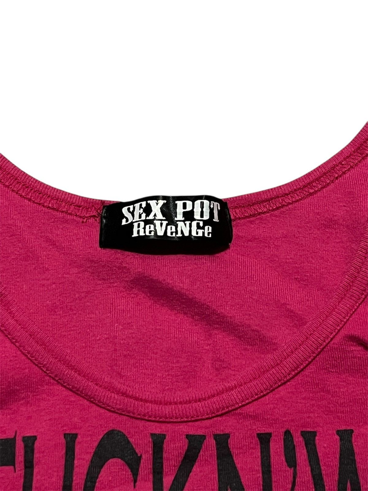 Sex Pot ReVeNGe Sex Pot ReVenGe Tank Top Pink Size M / US 6-8 / IT 42-44 - 4 Thumbnail