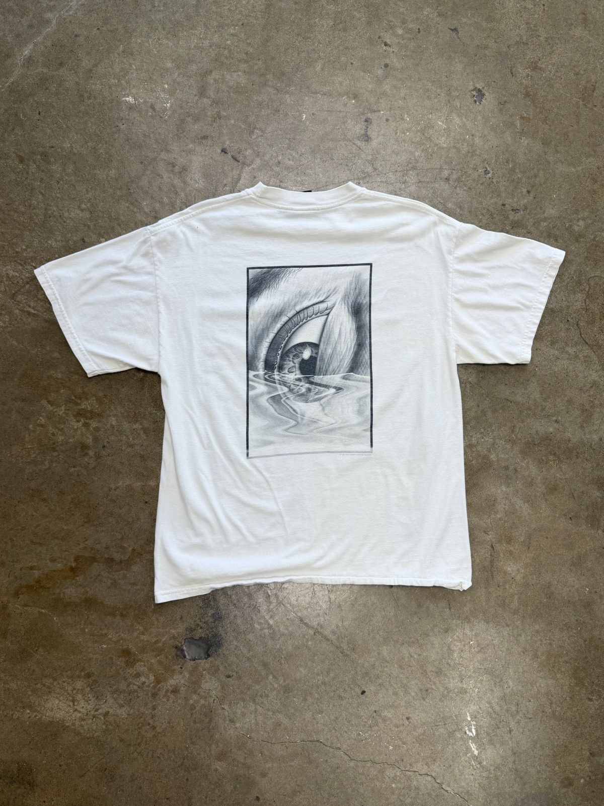 Band Tees Vintage 1997 Tool Aenima Drowning Eye Giant Band Tee Large Size US L / EU 52-54 / 3 - 5 Thumbnail