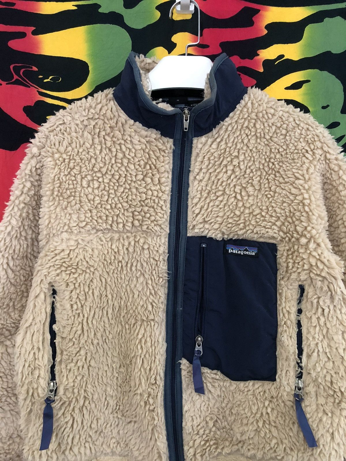 Patagonia × Vintage Vintage 2000 Patagonia deep pile retro jacket Size US XS / EU 42 / 0 - 2 Thumbnail