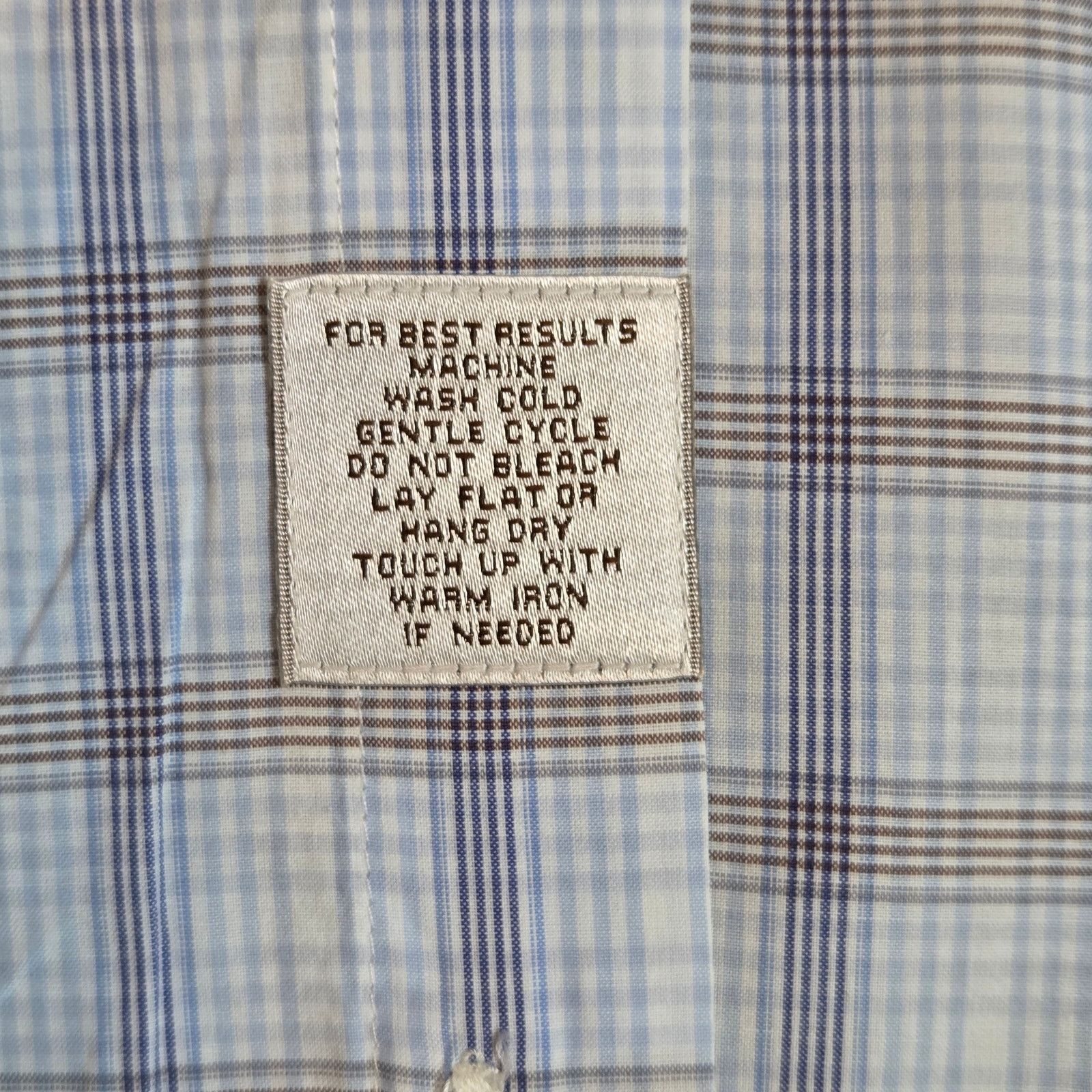 Peter Millar Peter Millar XL Cotton Plaid Button Down Shirt Size US XL / EU 56 / 4 - 4 Thumbnail