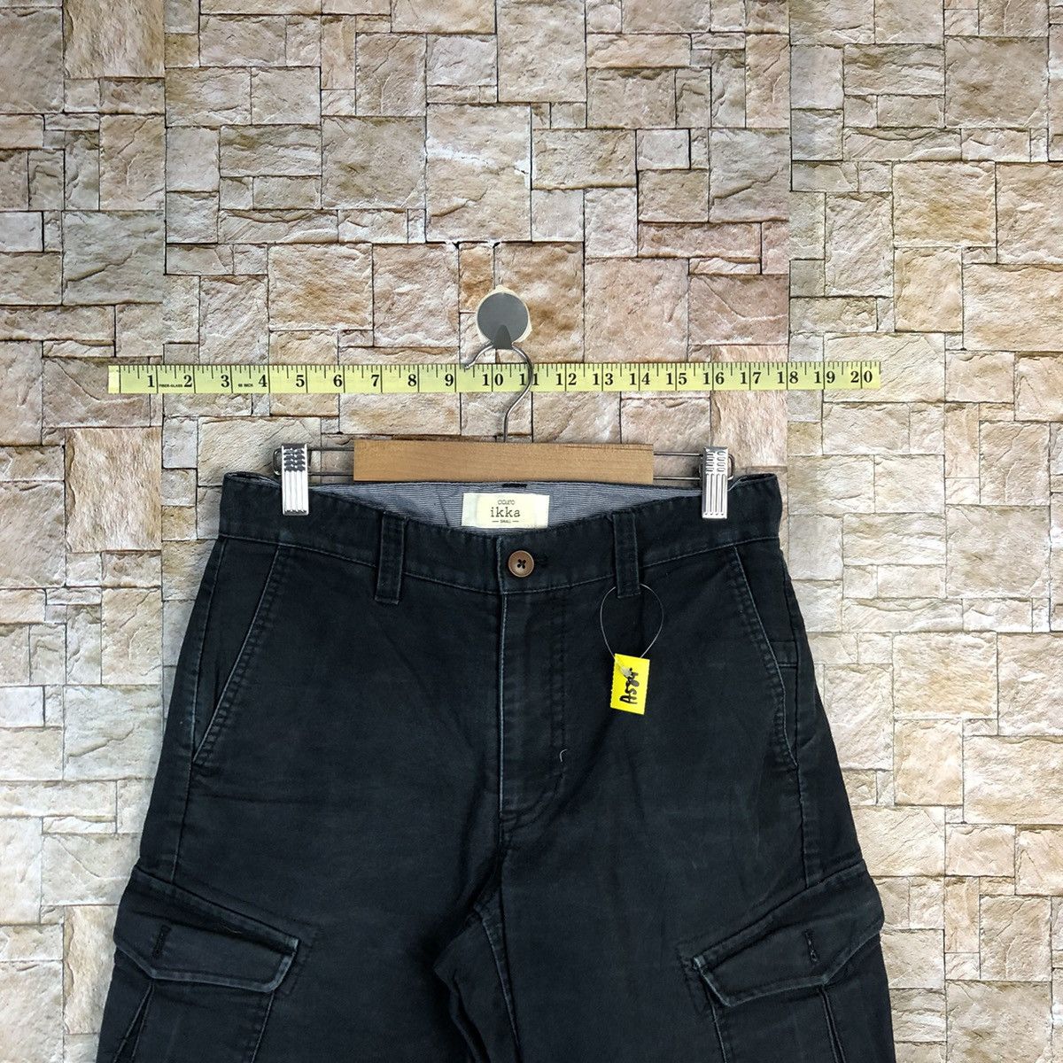 Japanese Brand Ikka japan streetwear Blue Cargo Multipocket Pants #A589 Size US 29 - 4 Thumbnail