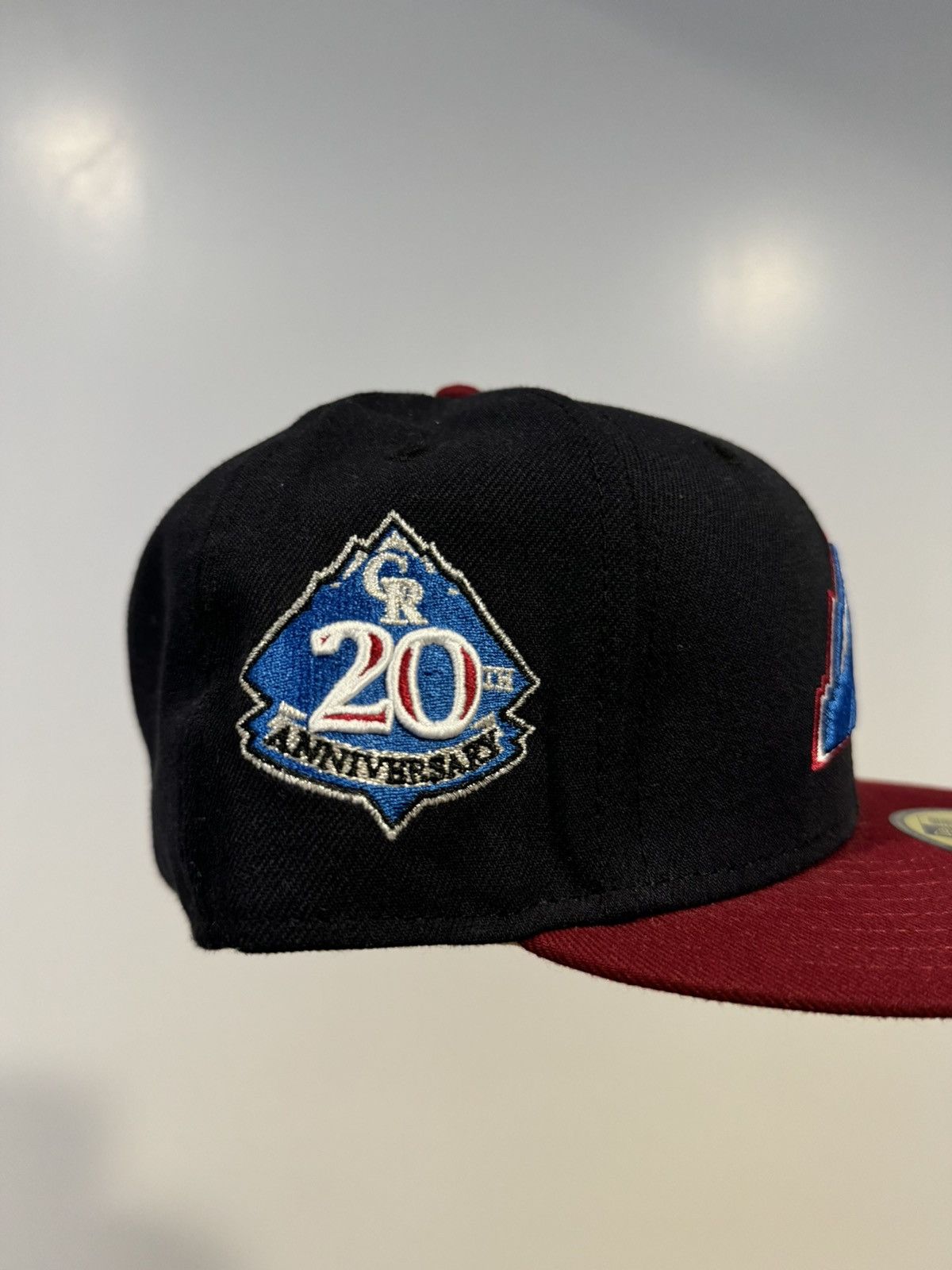 Hat Club × MLB × New Era Hatclub Exclusive Crosscheck Colorado Rockies Avalanche 3/8 Size ONE SIZE - 2 Thumbnail