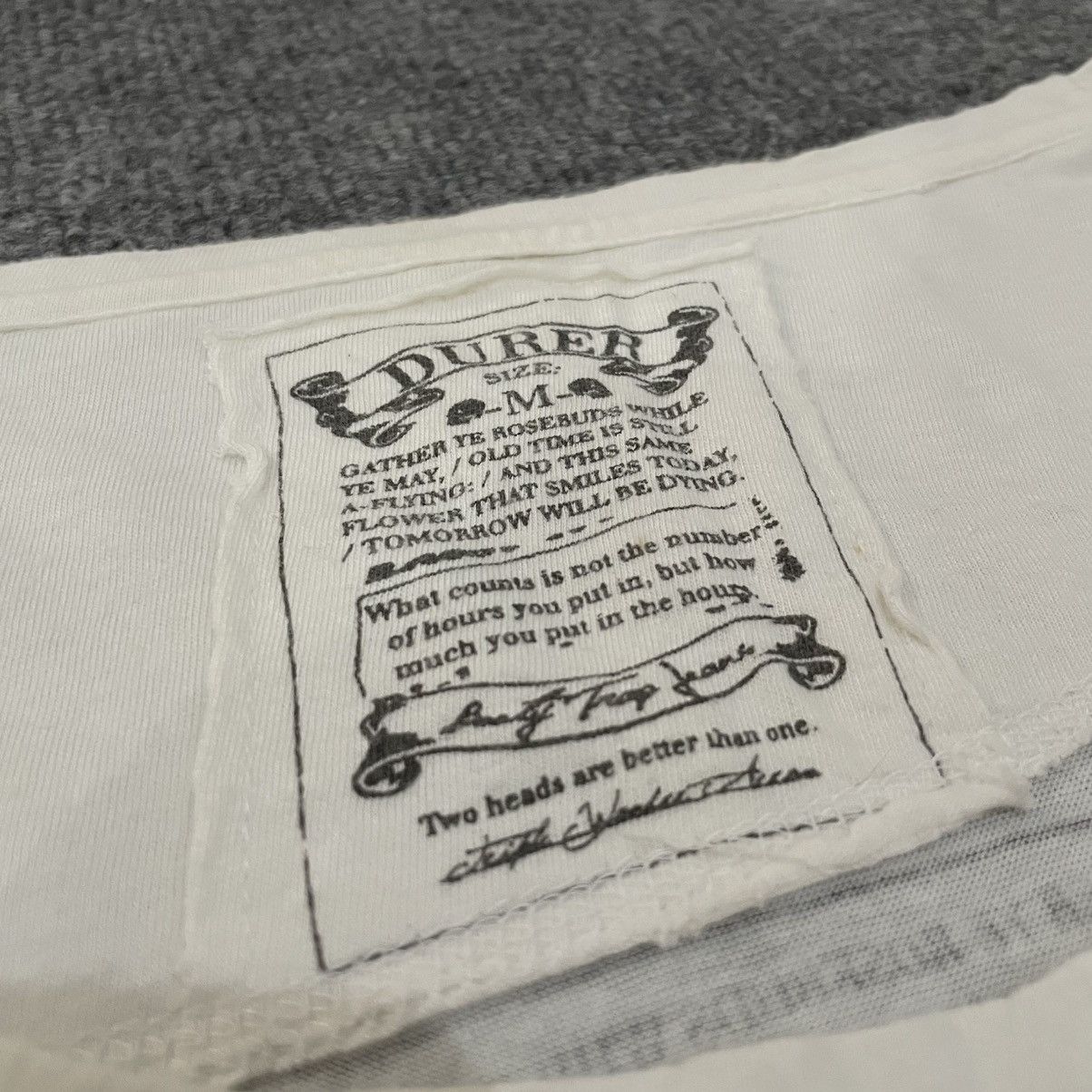 Japanese Brand Durer Graphic Print Long Sleeve Tee Studded Frame size M Size M / US 6-8 / IT 42-44 - 5 Thumbnail