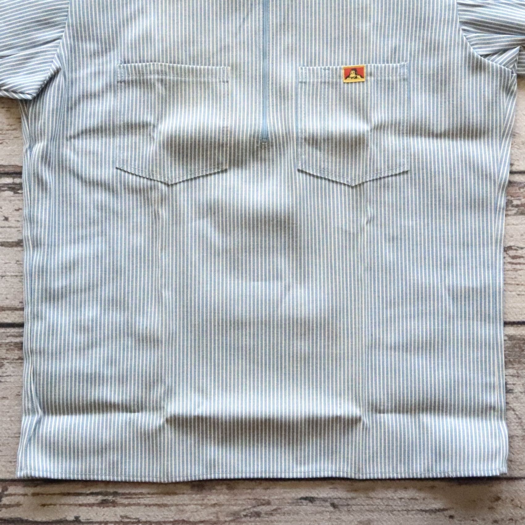 Ben Davis VINTAGE Ben Davis Long Sleeve Work Shirt Union Made in USA Yellow Tag M Blue Shirt Mens Size US M / EU 48-50 / 2 - 3 Thumbnail
