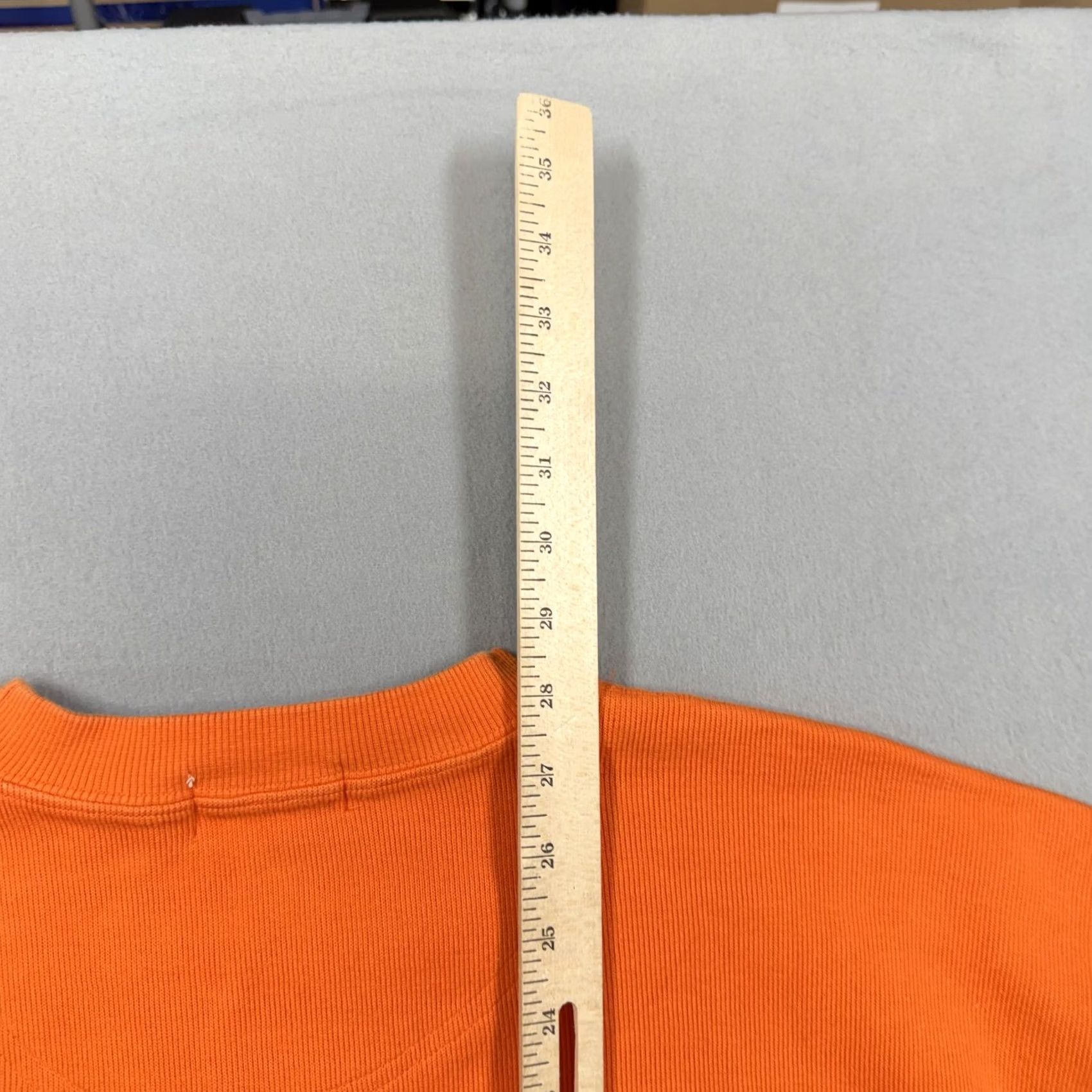 Abercrombie & Fitch Abercrombie & Fitch Sweater Mens XL Orange Crewneck Cotton Knit Pullover Vintage Knit Pullover Crew Neck Solid Logo Casual Fall Mens XL Orange S Size US XL / EU 56 / 4 - 7 Thumbnail