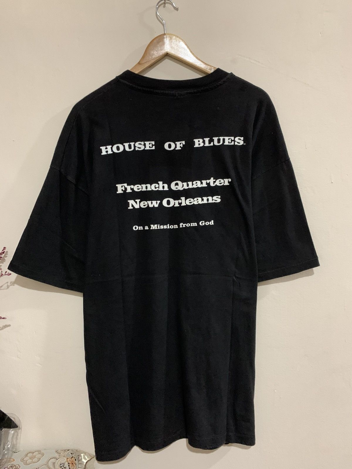 Band Tees × Vintage Vintage 90’s House Of Blues Brother Tee Shirt Movie Size US XXL / EU 58 / 5 - 3 Thumbnail