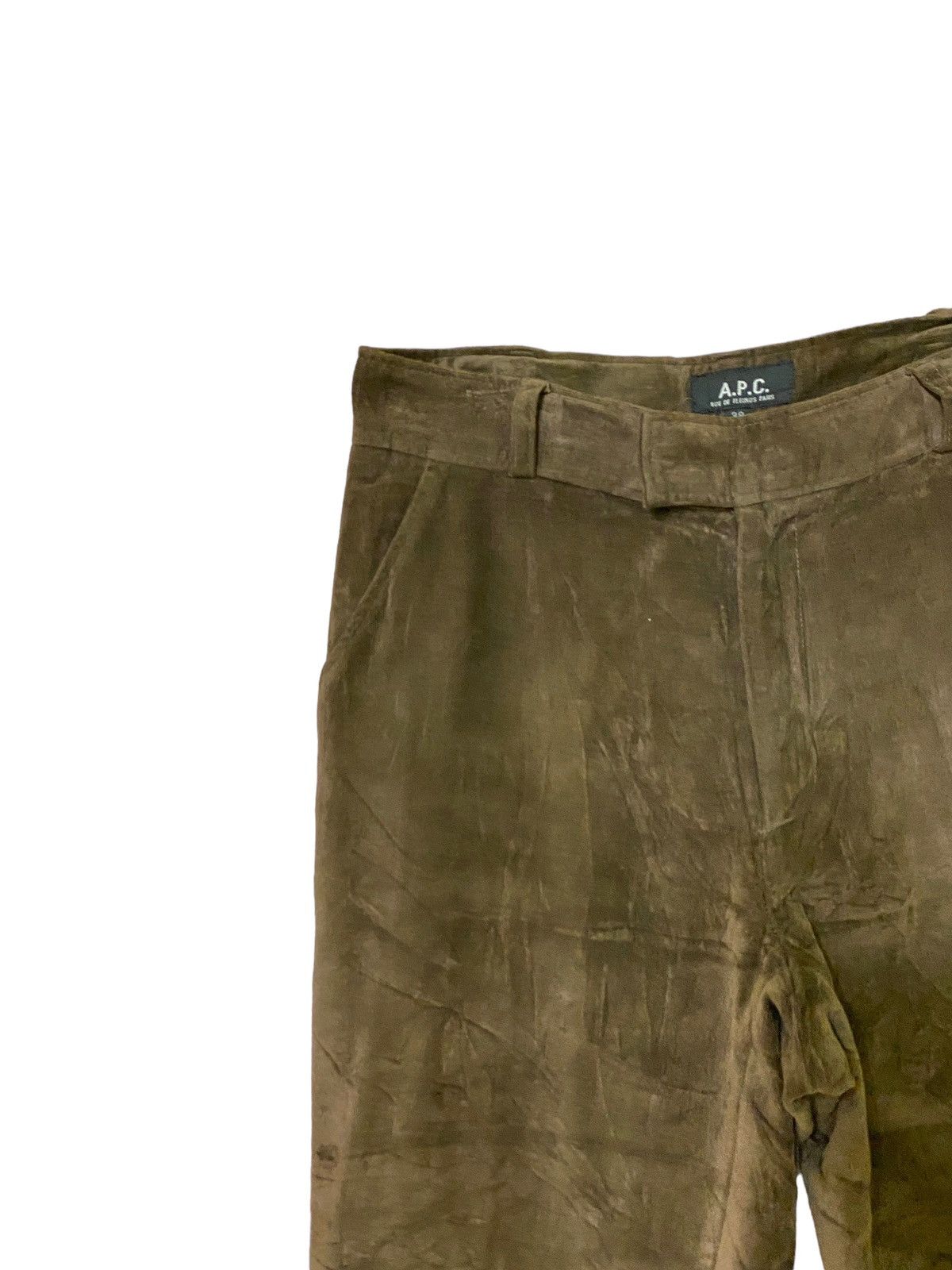 A.P.C. × Vintage Vintage APC France Riri Zip Velvet Pant Size US 27 - 4 Thumbnail