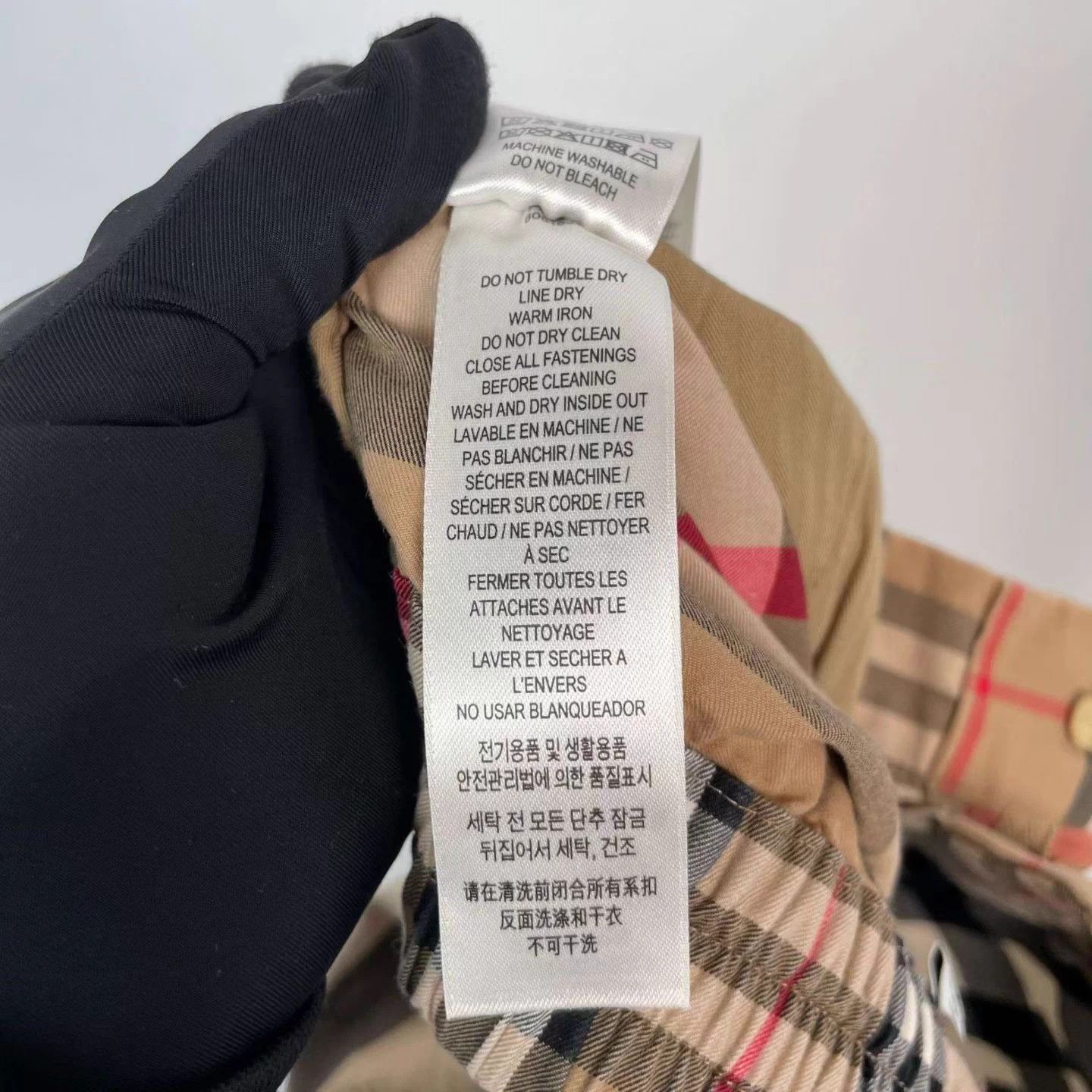 Burberry BURBERRY striped khaki pants 164cm 14Y Size 25" / US 0 / IT 36 - 5 Thumbnail