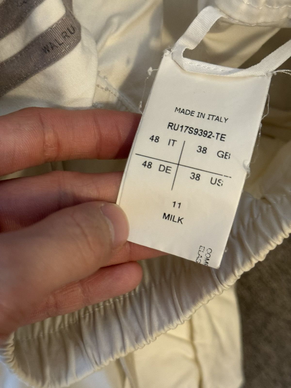Rick owens SS16 samples walrus Pannier shorts