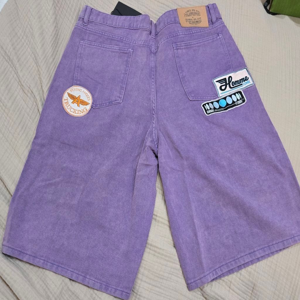 Homme + Femme La Homme Femme Road Trip Jean Shorts Size 34 NWT Size US 34 / EU 50 - 4 Thumbnail