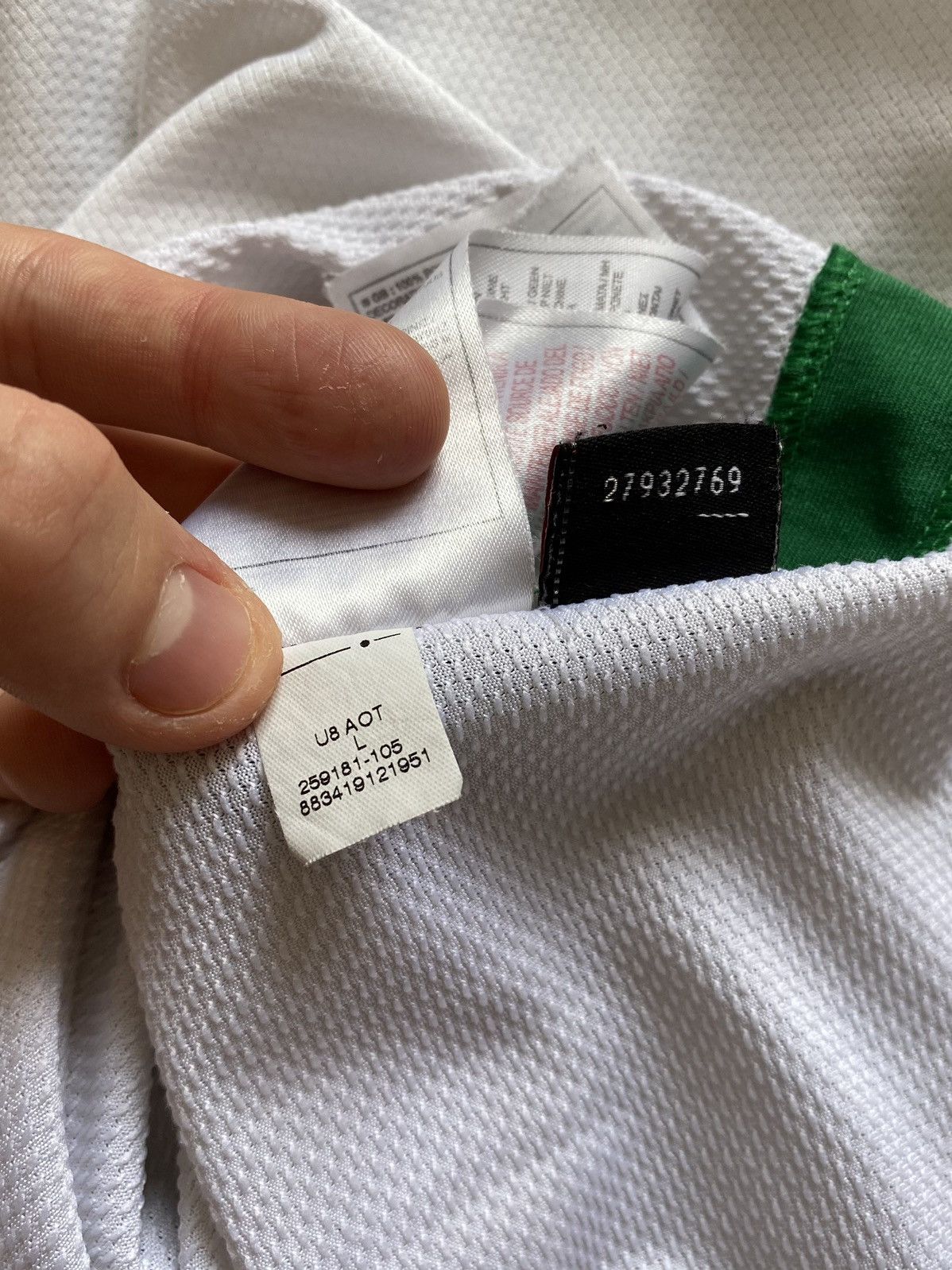 Nike Vintage Nike 2008-2009 Portugal National Team Soccer Jersey Size US L / EU 52-54 / 3 - 7 Thumbnail