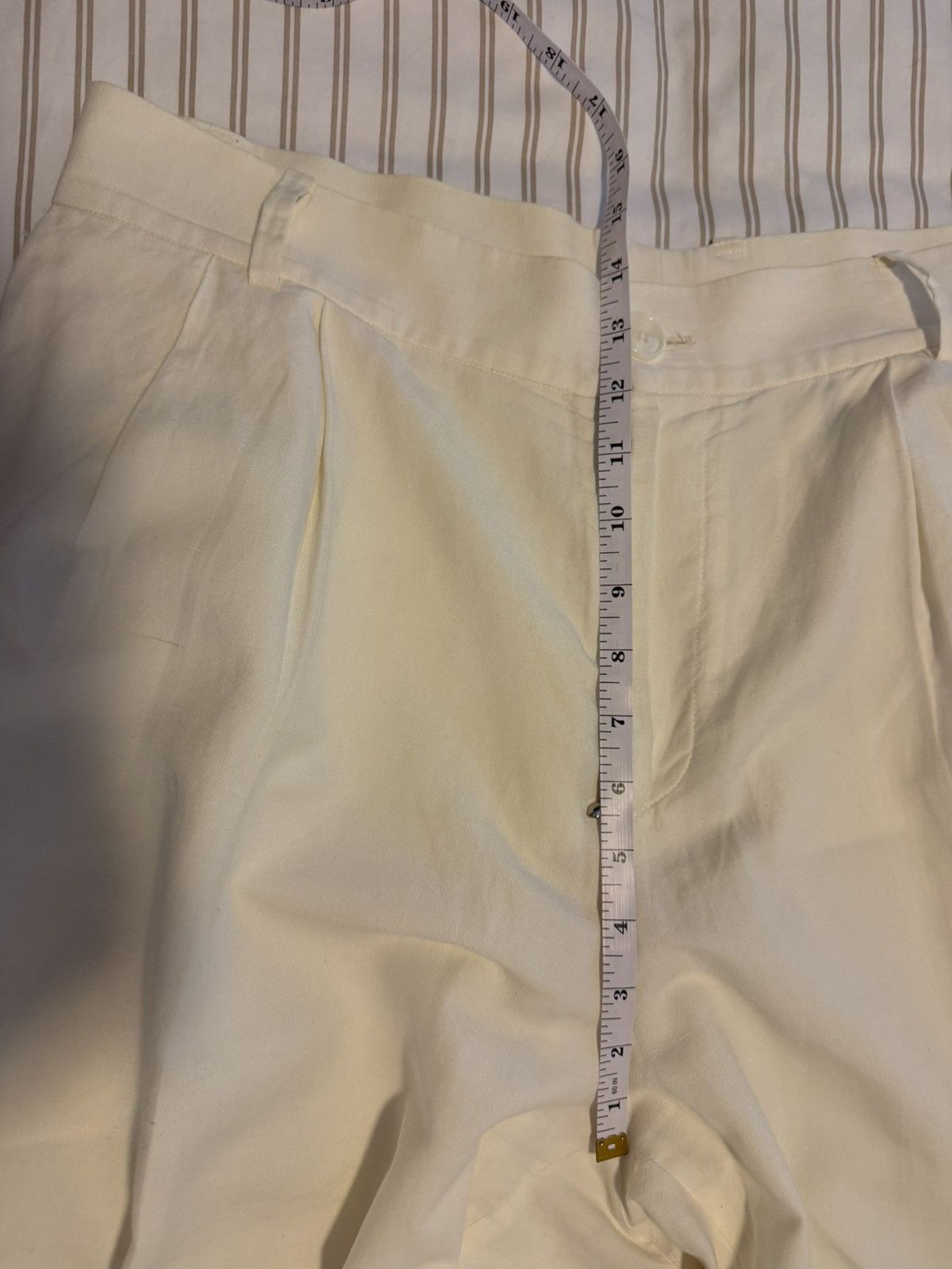 Minted New York Minted NY Pleated Linen Pant Size US 38 / EU 54 - 4 Thumbnail