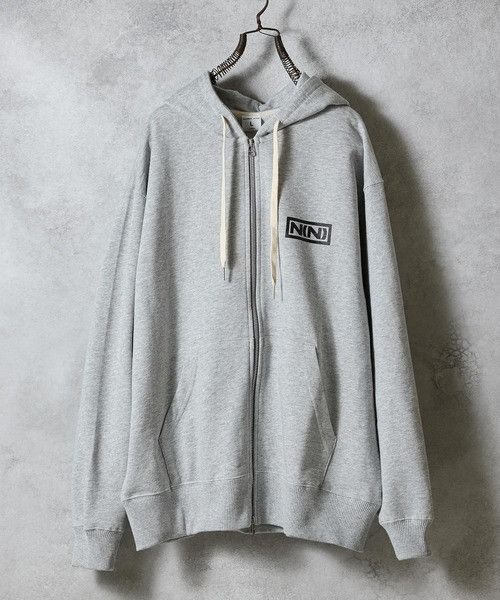 Number (N)ine number nine N(N) logo FULL ZIP HOODIE Size US L / EU 52-54 / 3 - 2 Thumbnail