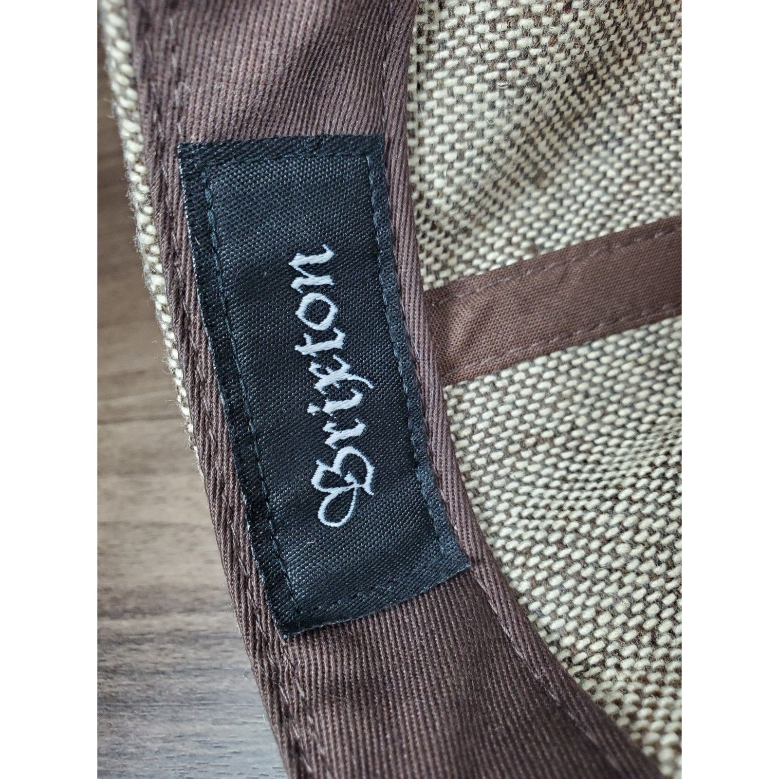 Brixton Brixton MFG Company Snapback Cap Hat Brown Tan Leather Patch Size ONE SIZE - 11 Thumbnail