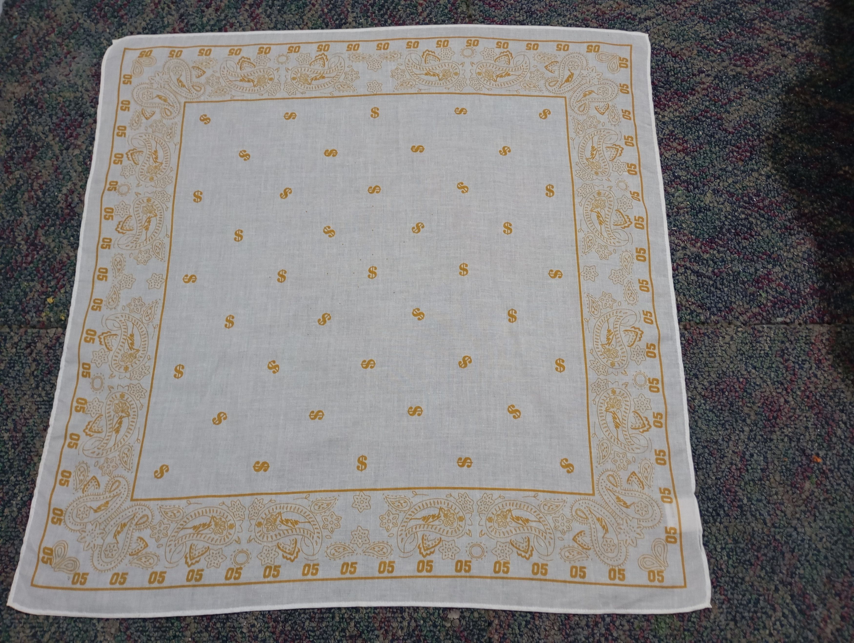 Fubu Vintage Fubu Bandana Handkerchief Size ONE SIZE - 1 Thumbnail
