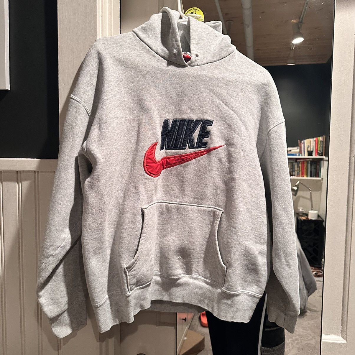Nike × Vintage 90s Nike Hoodie Size US M / EU 48-50 / 2 - 1 Thumbnail
