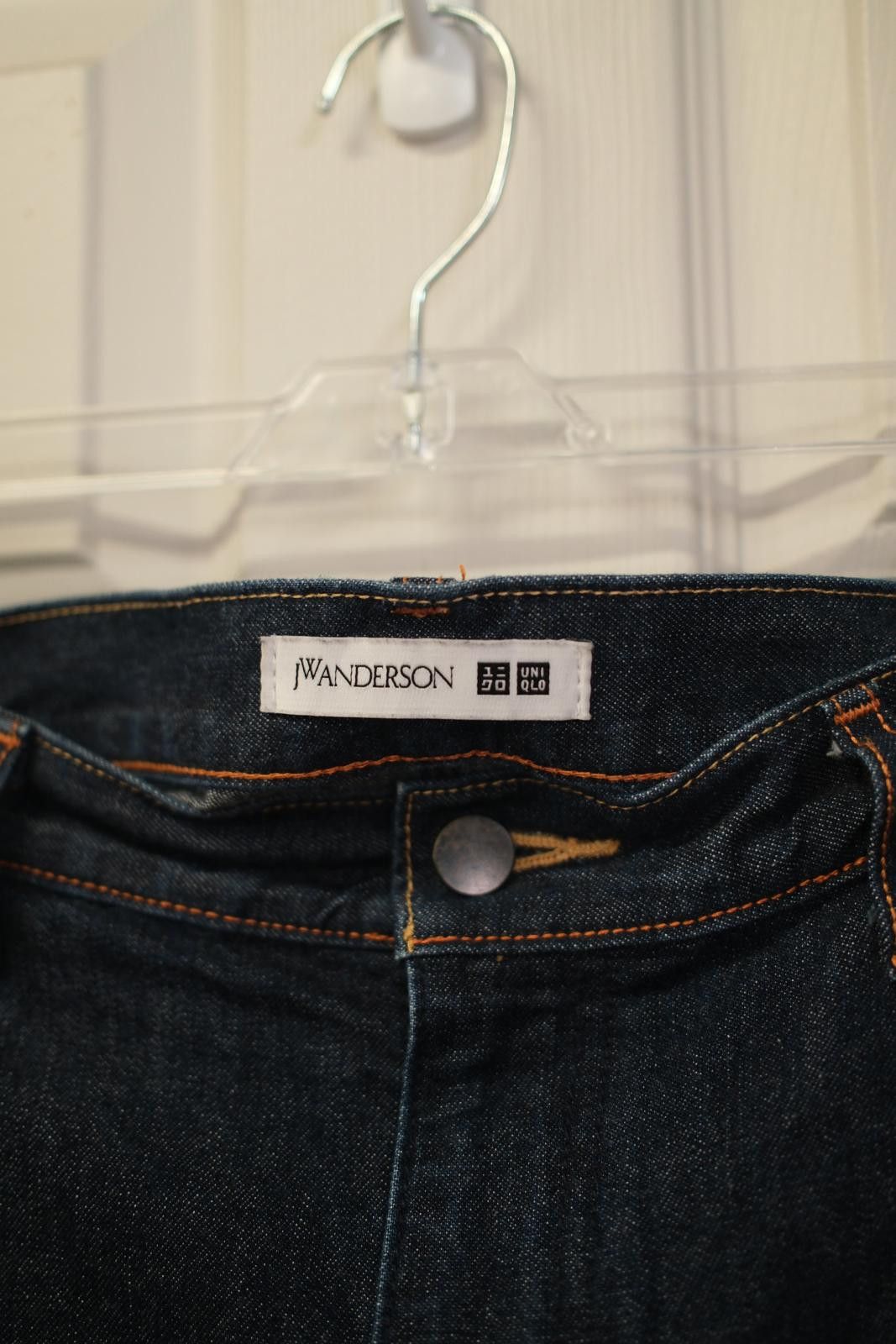 Other 2017' Uniqlo x JW Anderson Dark Wash Wide-Leg Jeans Size 36" / US 14 / IT 50 - 5 Thumbnail
