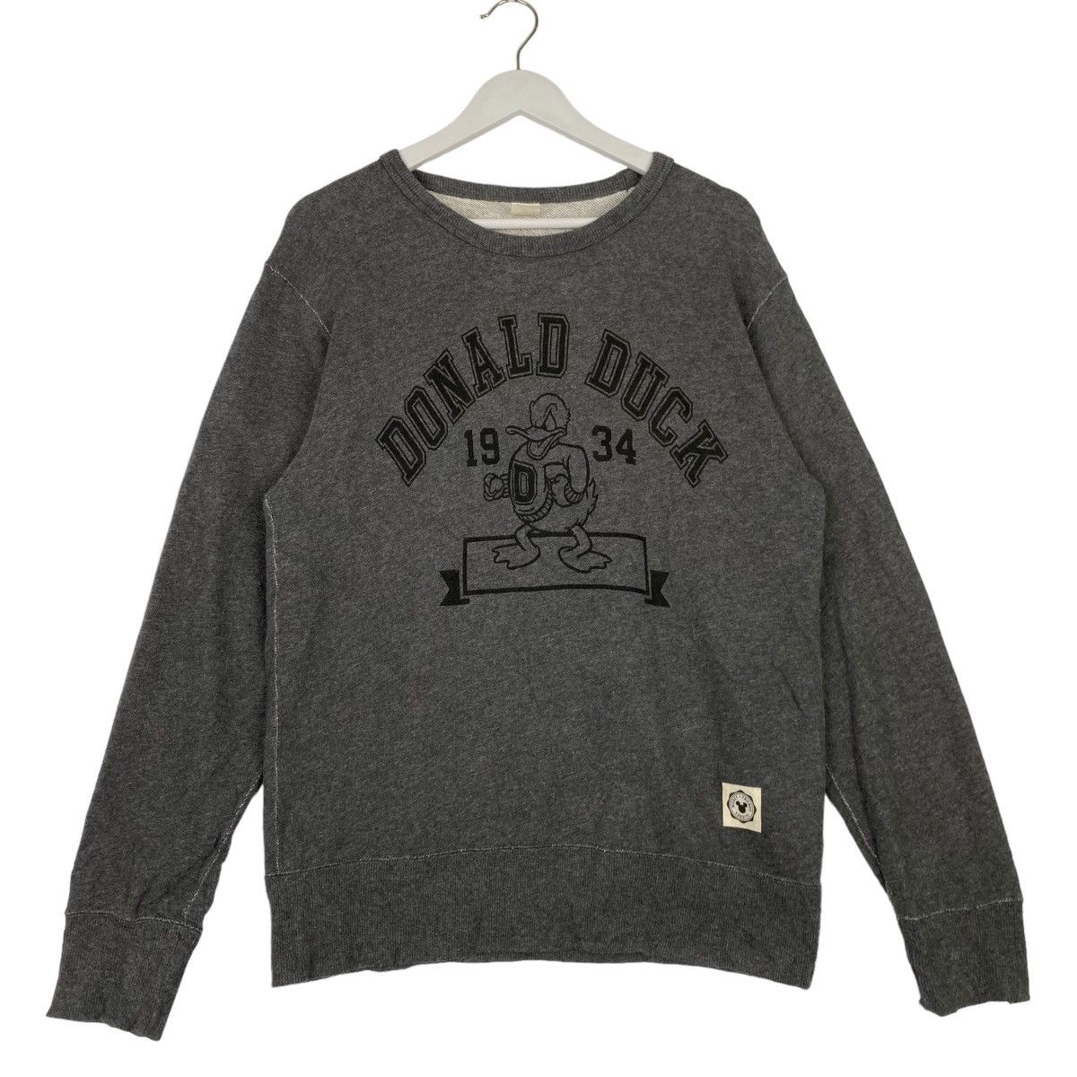 Uniqlo Vintage Uniqlo Donald Duck Printed Crewneck Sweatshirt Grailed