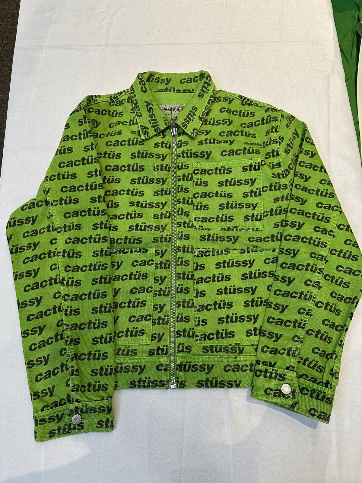 Stussy X Cactus Plant Flea Market Jacket | Grailed