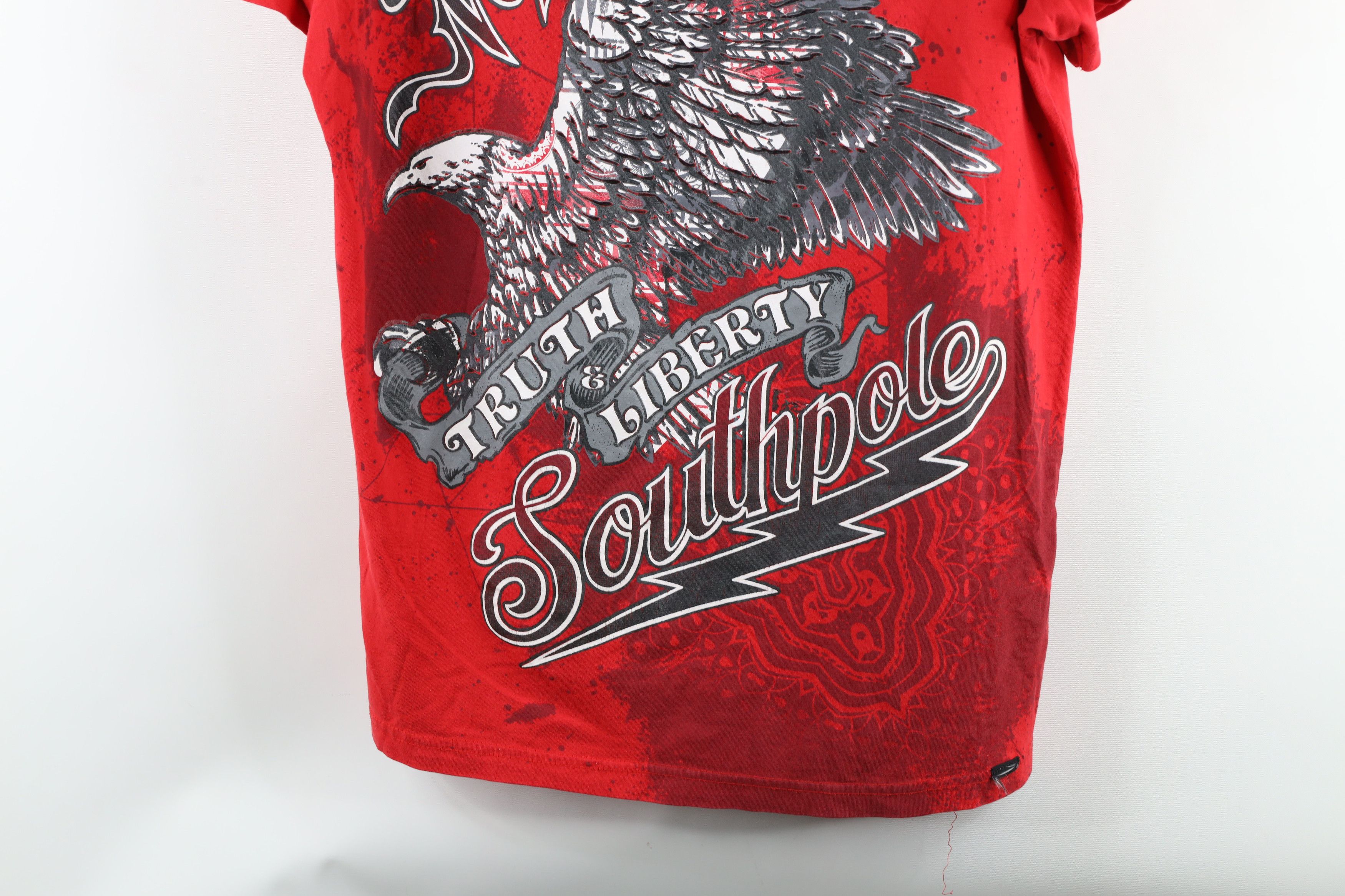 Vintage Vintage Y2K Southpole Eagle Tribal UFC MMA Fighting T-Shirt Size US M / EU 48-50 / 2 - 3 Thumbnail