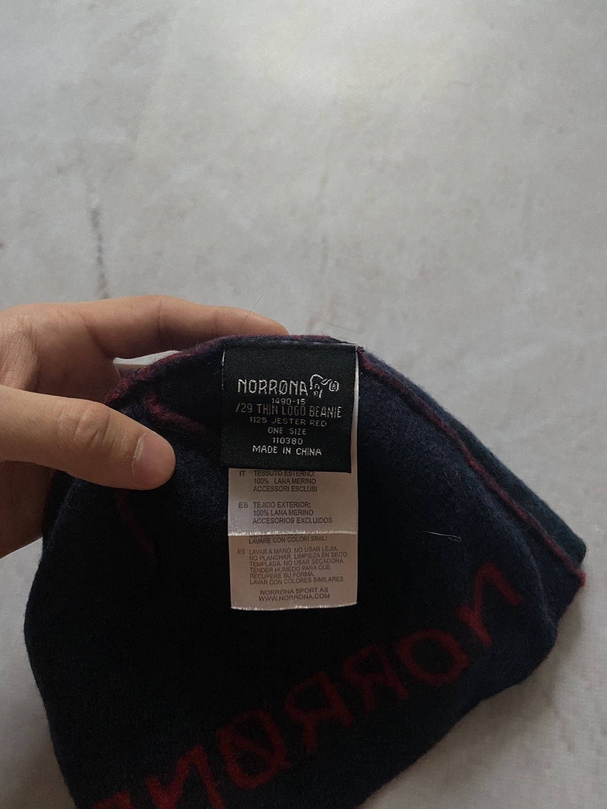 Norrona × Vintage Vintage Norrona Merino Wool Y2k Hat Outdoor Life Style Size ONE SIZE - 6 Thumbnail
