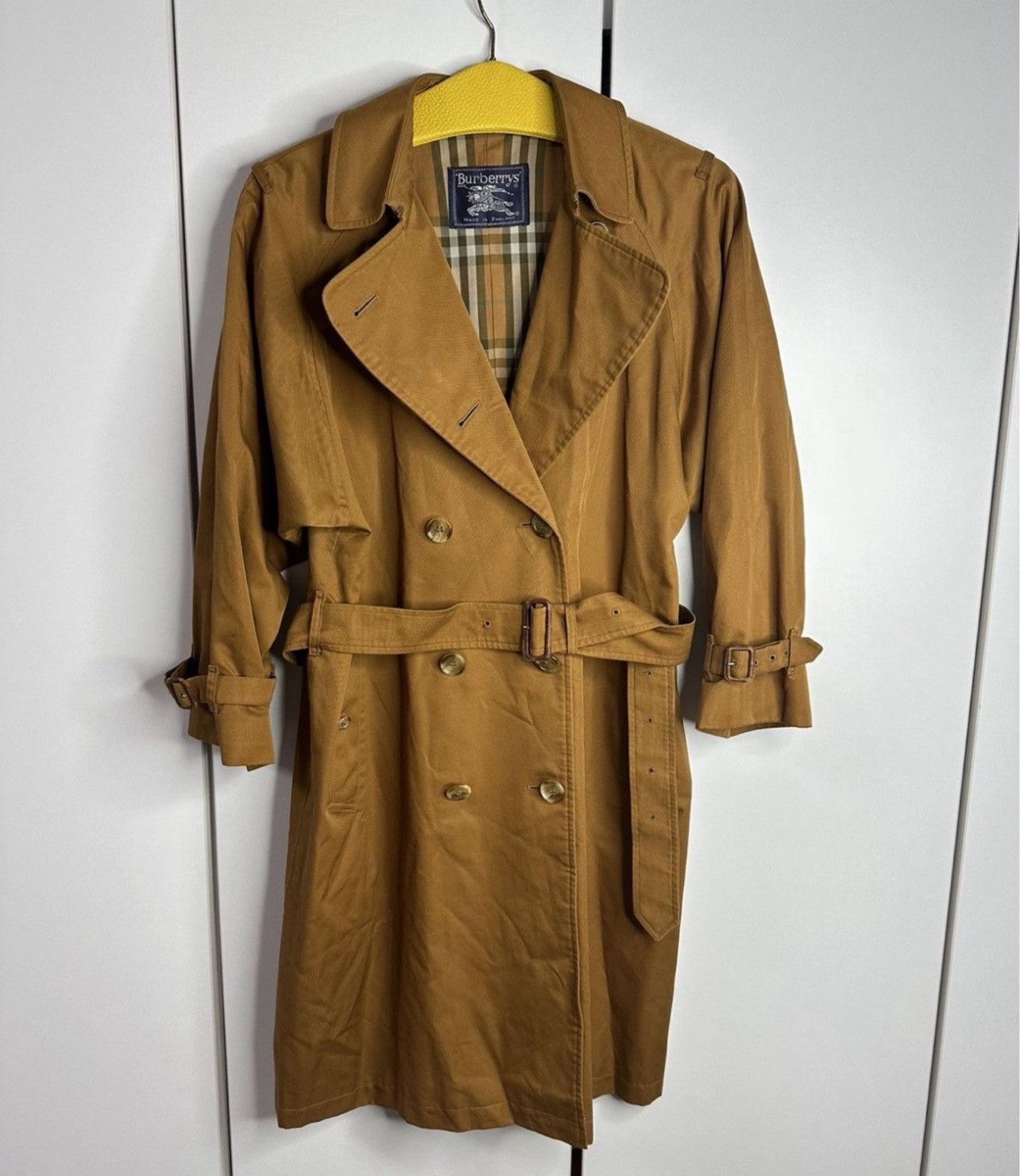 Burberry × Vintage Vintage Luxury Burberry Trench Coat Size M / US 6-8 / IT 42-44 - 1 Thumbnail