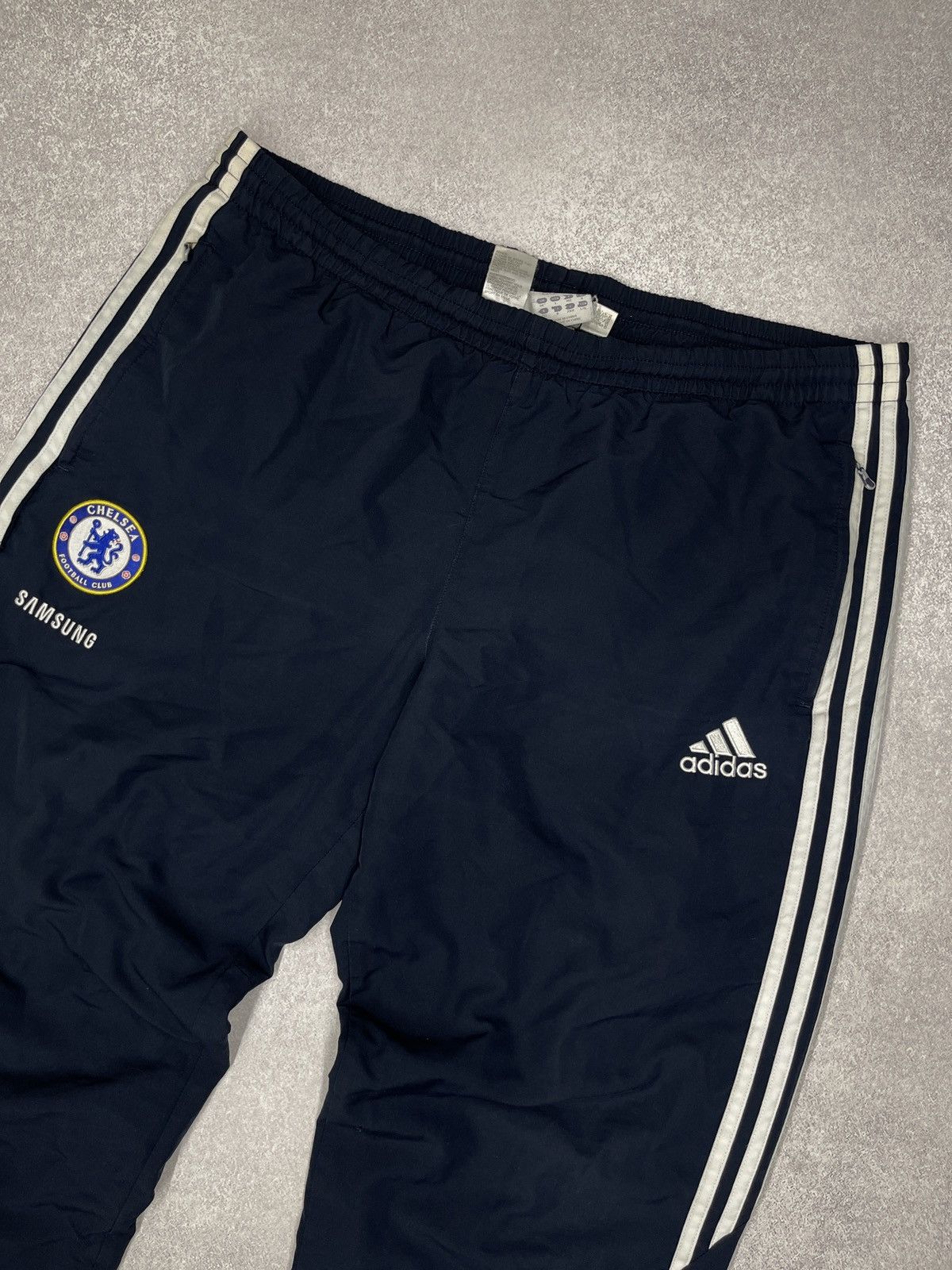 Adidas Vintage Adidas Chelsea Football Sweatpants Samsung Soccer Size US 38 / EU 54 - 3 Thumbnail