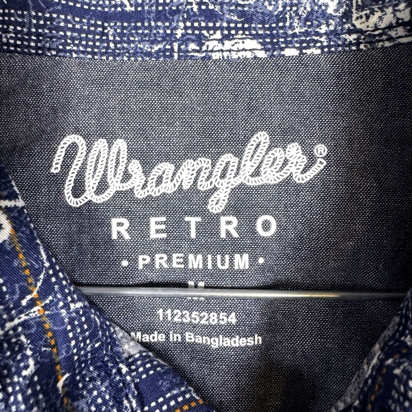 Wrangler VINTAGE Wrangler Retro Premium Shirt Mens M Pearl Snap All Over Print Paisley Western Size US M / EU 48-50 / 2 - 6 Thumbnail