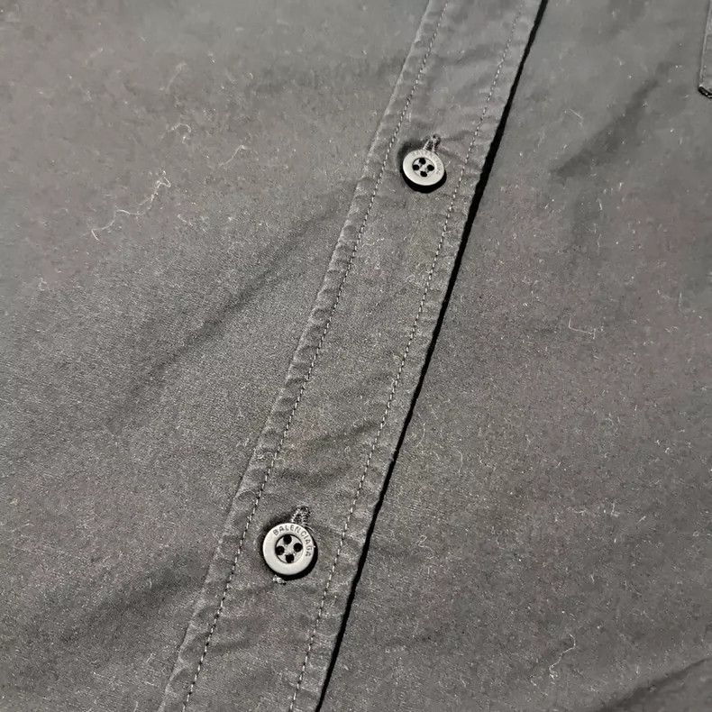 Balenciaga Balenciaga size 38 Letter printed lapel single-breasted lo Size US XS / EU 42 / 0 - 4 Thumbnail