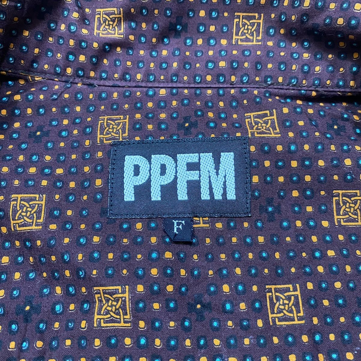 PPFM 1990s PPFM Zip Up Shirt Size US M / EU 48-50 / 2 - 6 Thumbnail