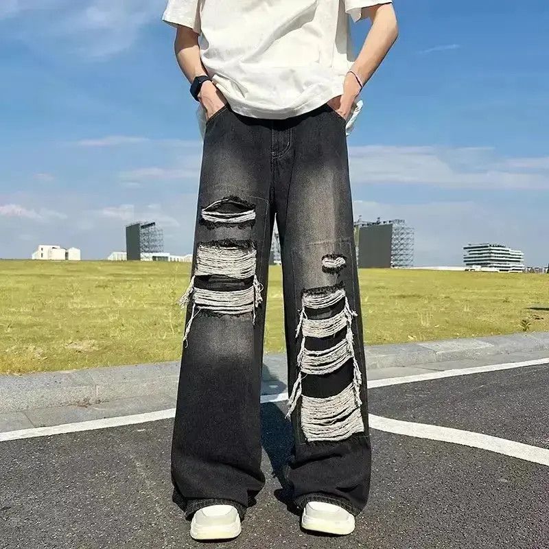 Japanese Brand Denim Pants Man Jeans Trousers Streetwear Work Wear Size US 32 / EU 48 - 1 Thumbnail