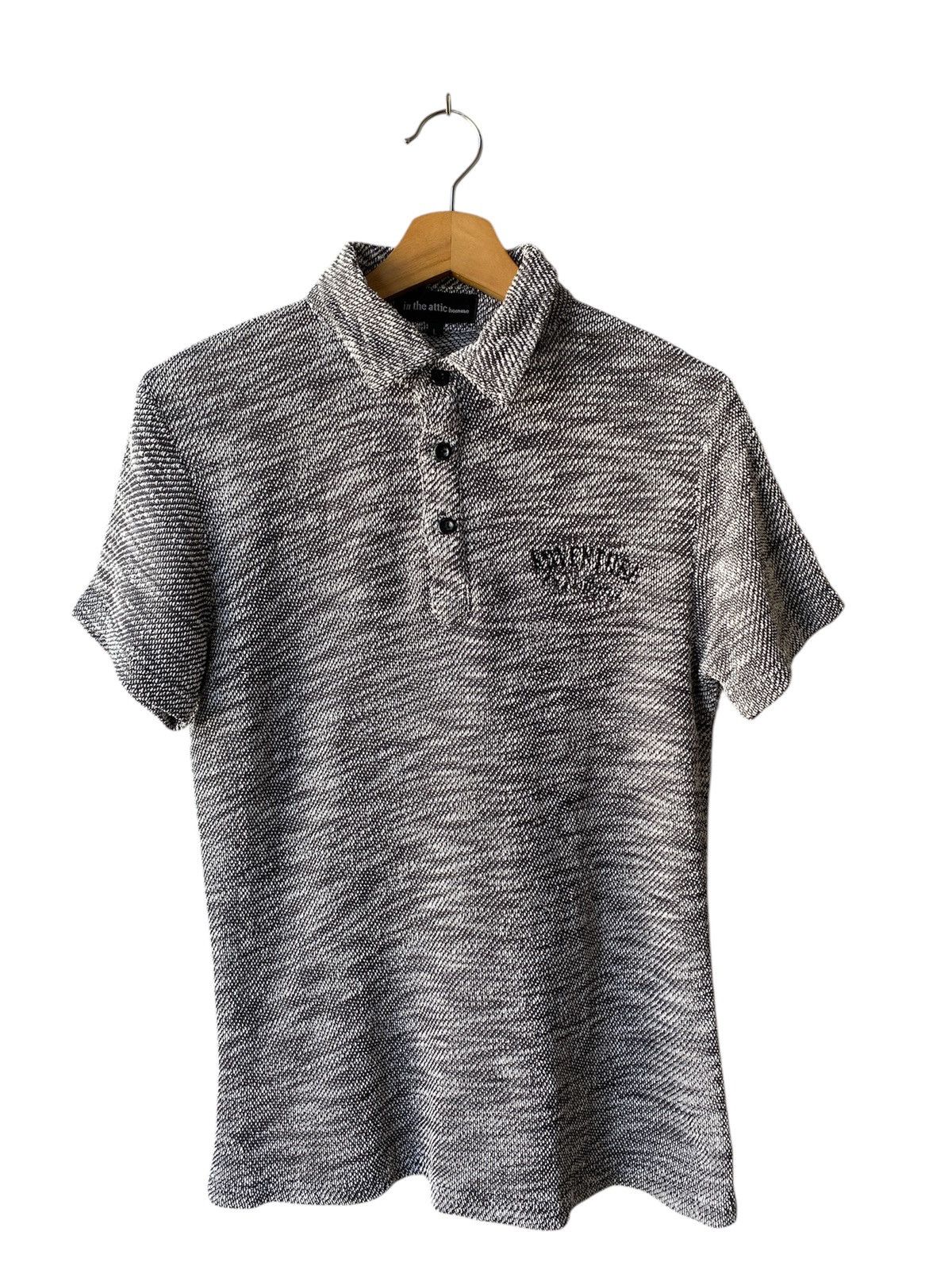 In The Attic Knit Polos Design Shirt