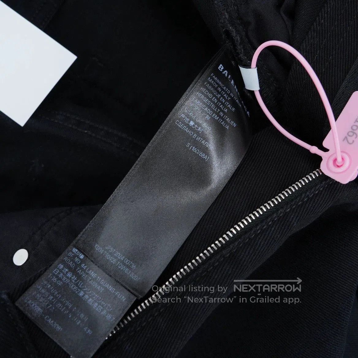 Balenciaga Balenciaga 24 Black Flared Denim Jeans. Size US 26 / EU 42 - 6 Thumbnail