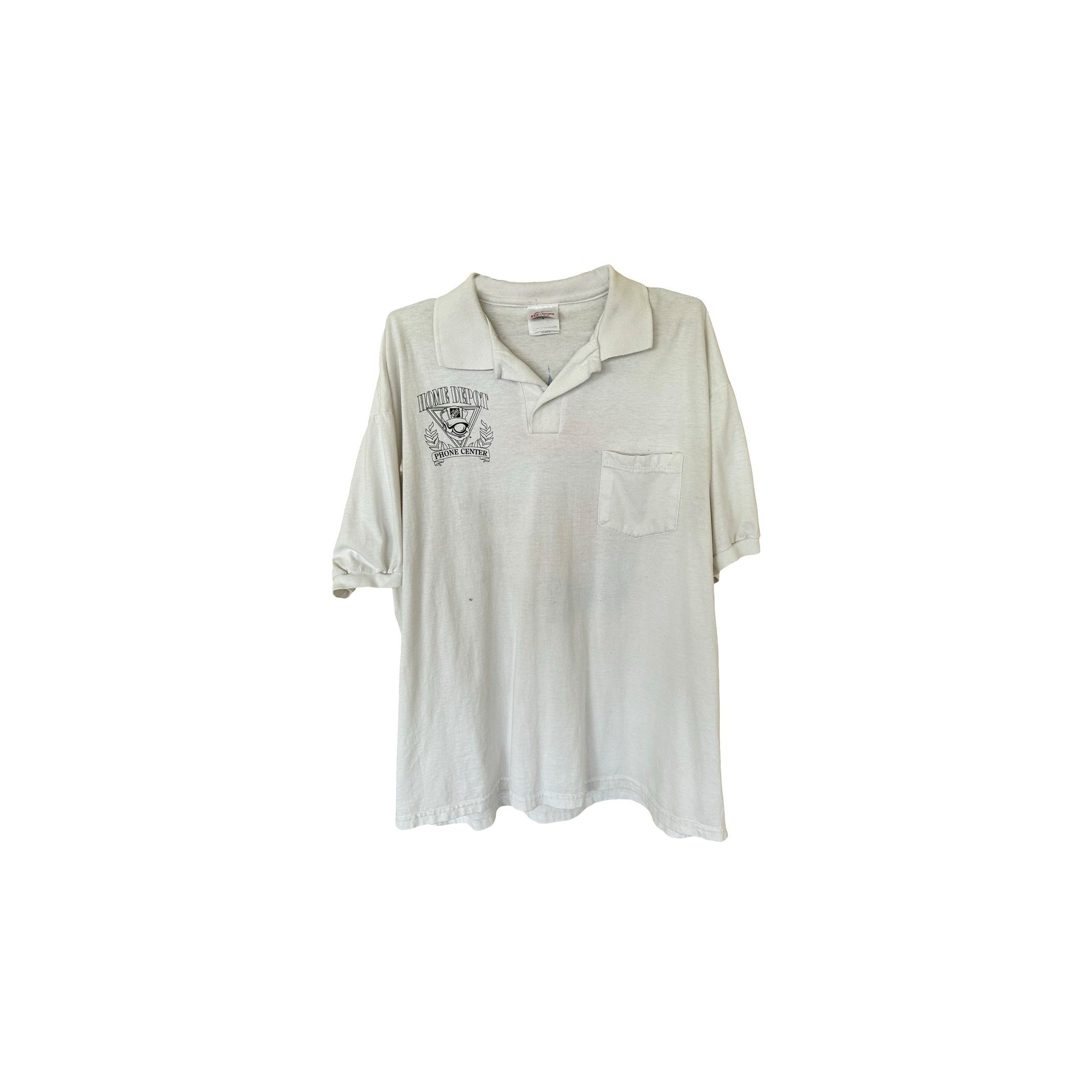 Vintage Home Depot Polo 90's Size US XL / EU 56 / 4 - 2 Thumbnail