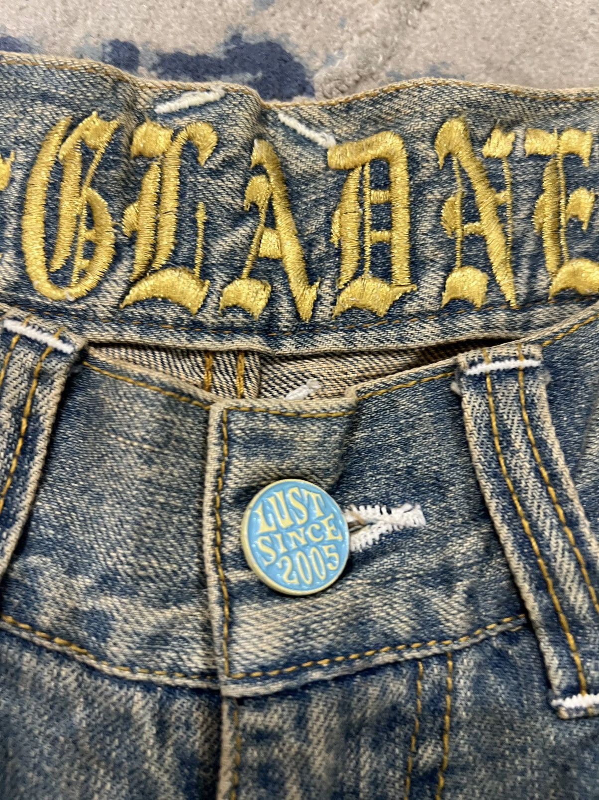 Japanese Brand Vintage Lust Inspired Hysteric Glamour denim flared jeans Size US 30 / EU 46 - 8 Thumbnail