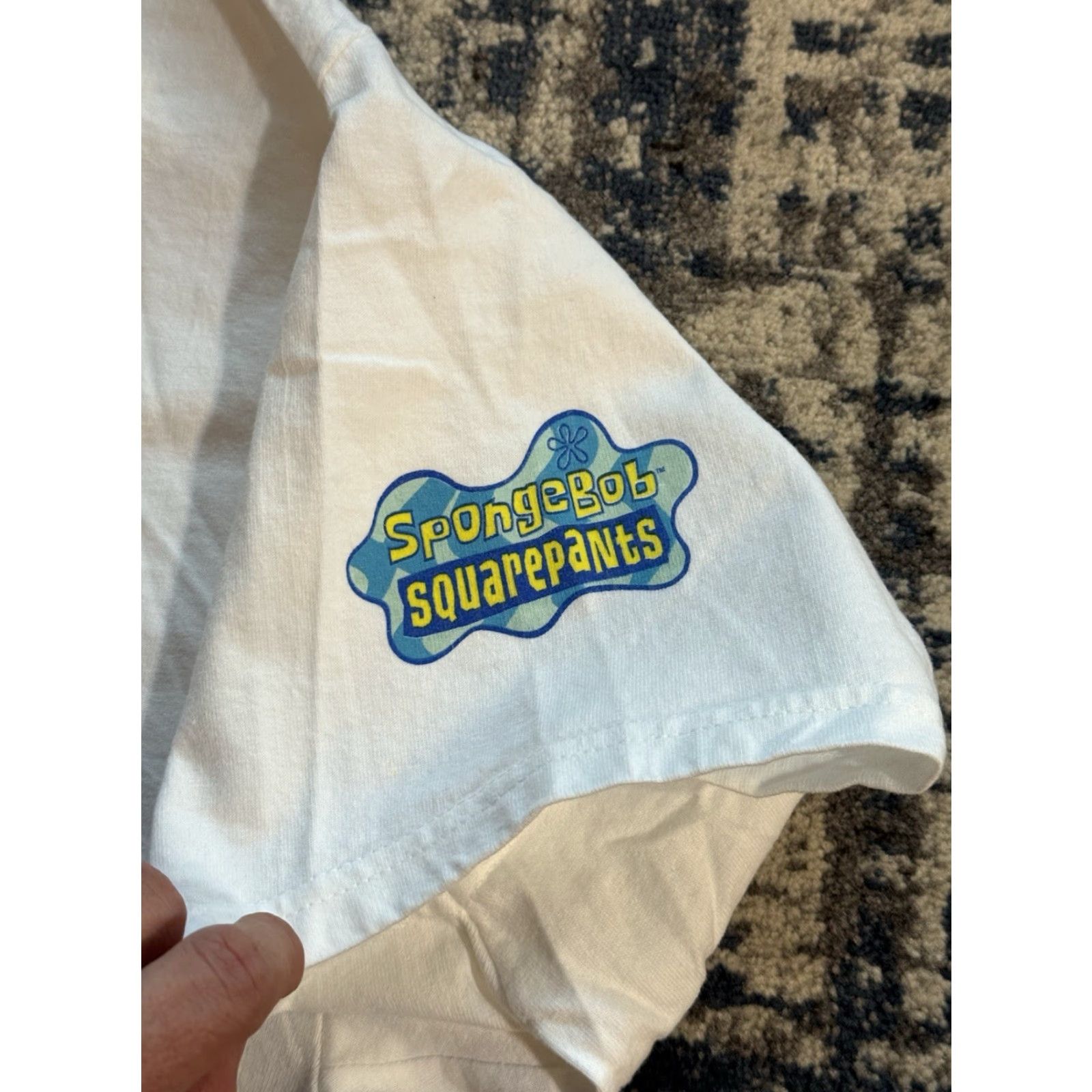 Nickelodeon VINTAGE Nickelodeon T-Shirt Shirt XL Men White Cartoon Beach 2000s 90s Logo Crew Neck Short Sleeve Cotton Graphic Print SquarePants Ringer Size US XL / EU 56 / 4 - 3 Thumbnail