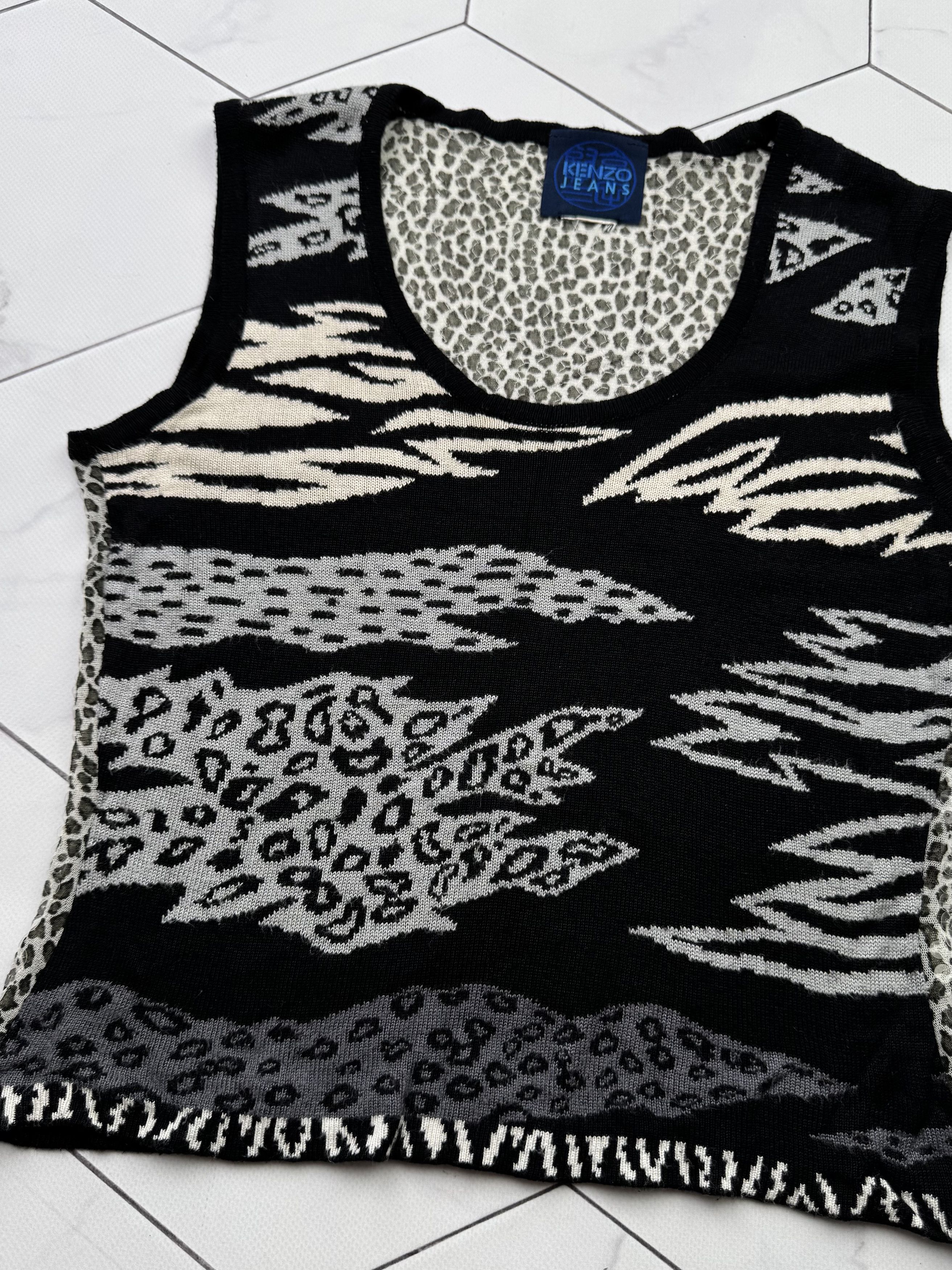 Kenzo Kenzo Vintage Tank Top (B111) Size S / US 4 / IT 40 - 2 Thumbnail