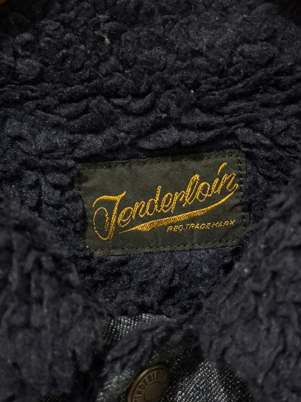 Tenderloin Tenderloin Boa Sherpa Western Denim Jacket Made in JAPAN Size US XS / EU 42 / 0 - 17 Thumbnail